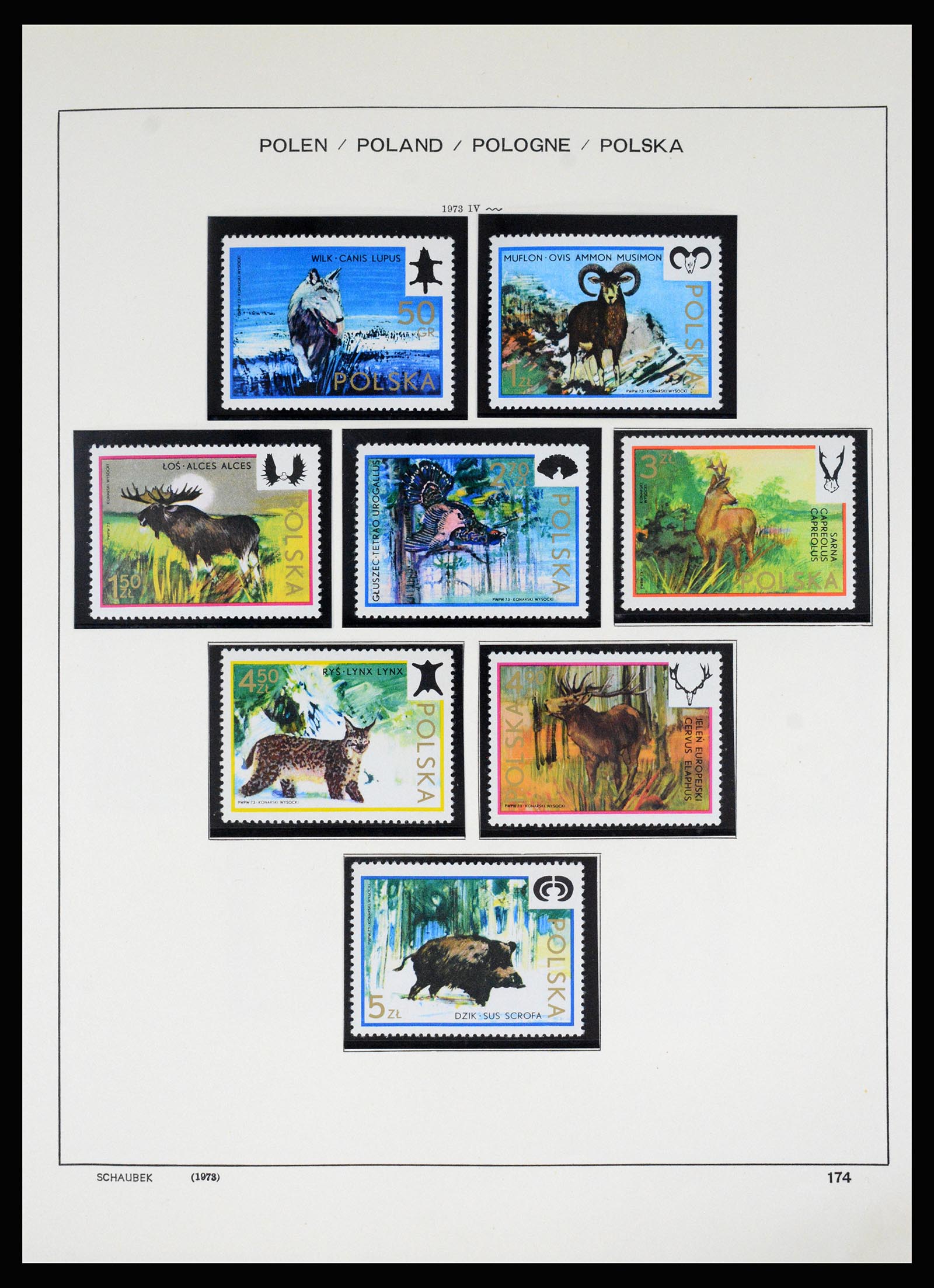37168 223 - Postzegelverzameling 37168 Polen 1918-1988.