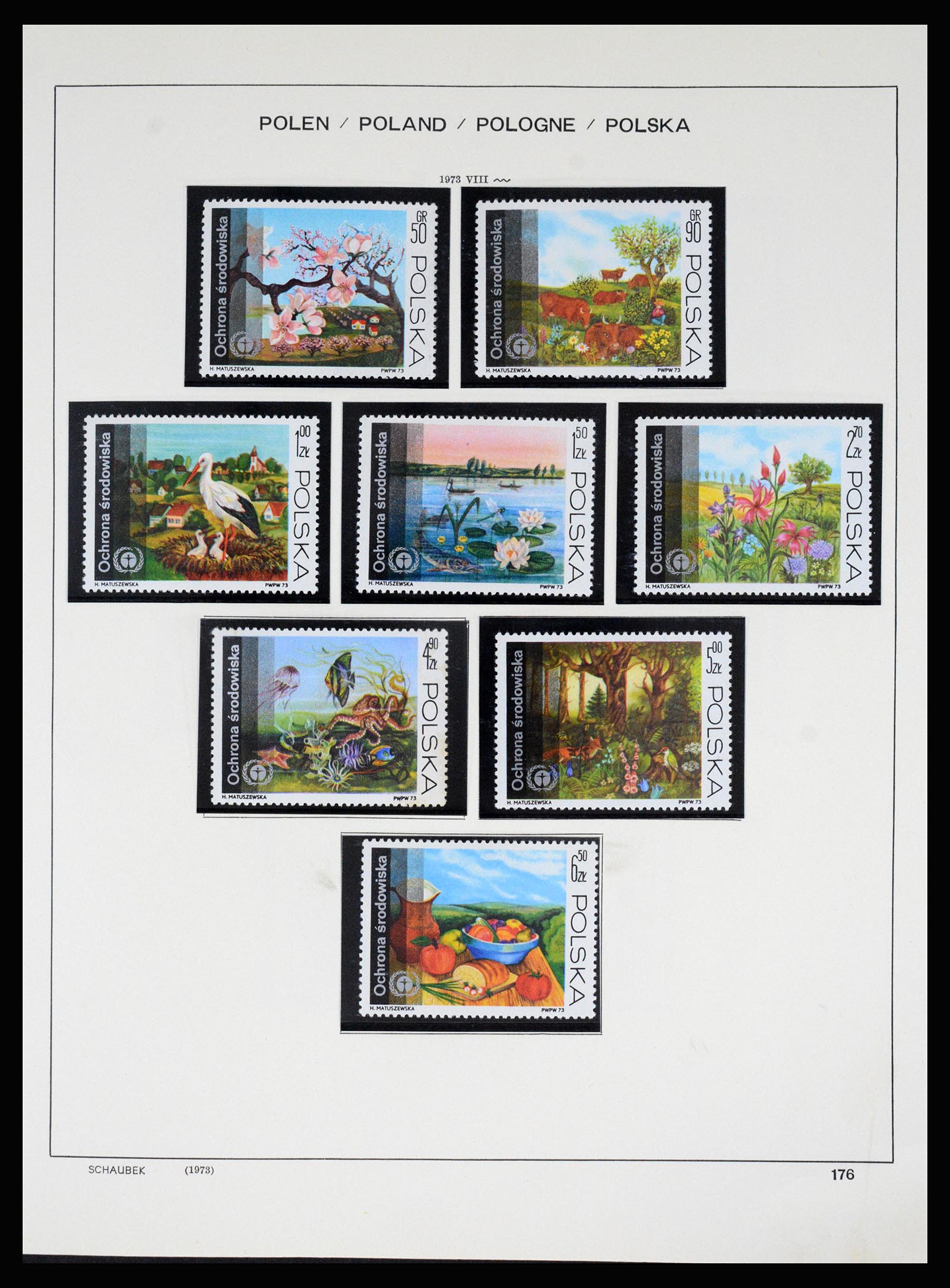 37168 225 - Postzegelverzameling 37168 Polen 1918-1988.