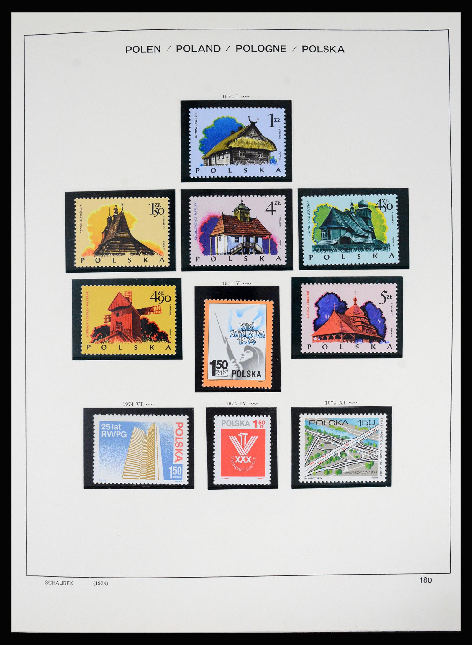 37168 232 - Postzegelverzameling 37168 Polen 1918-1988.