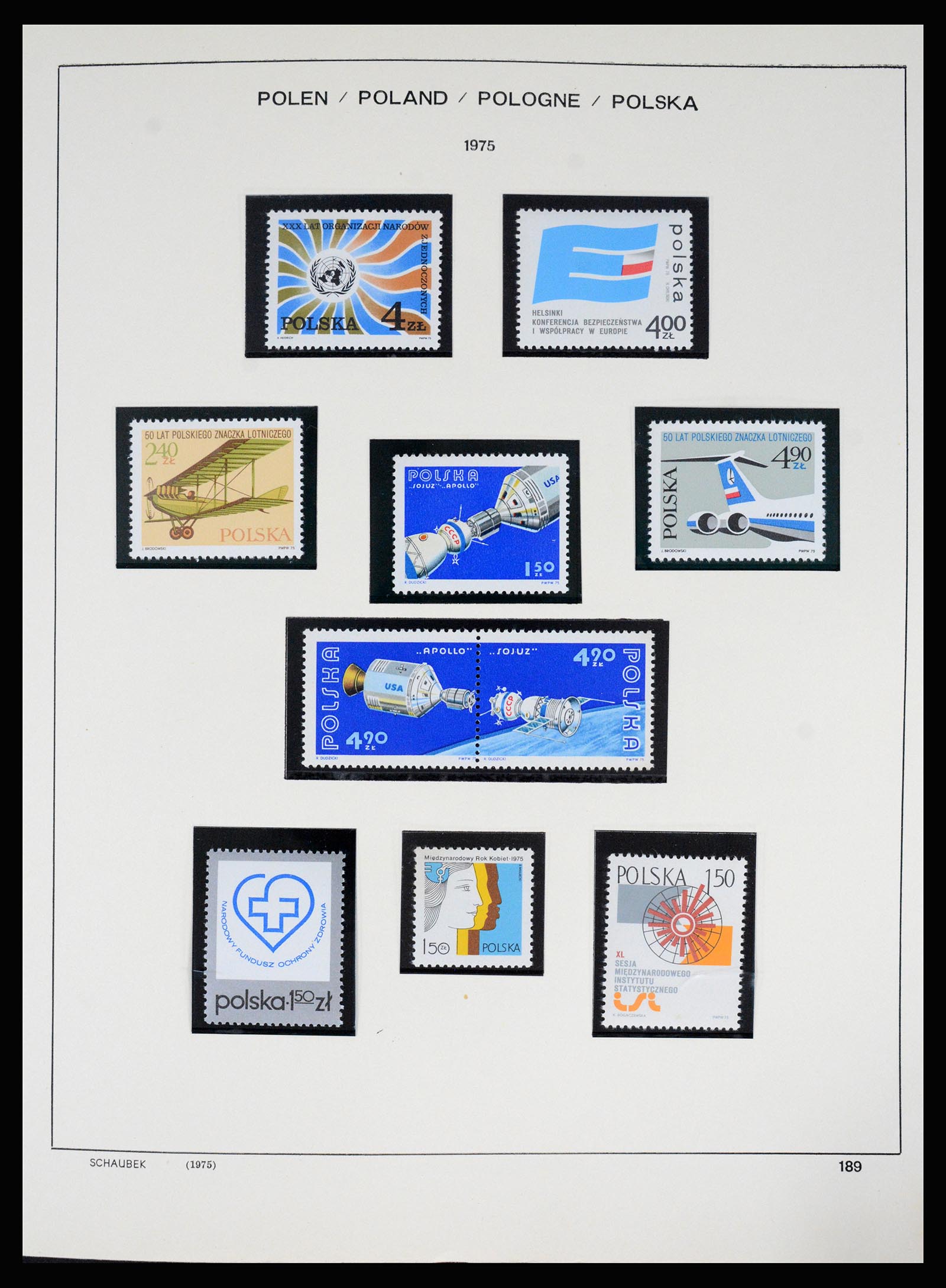 37168 243 - Postzegelverzameling 37168 Polen 1918-1988.