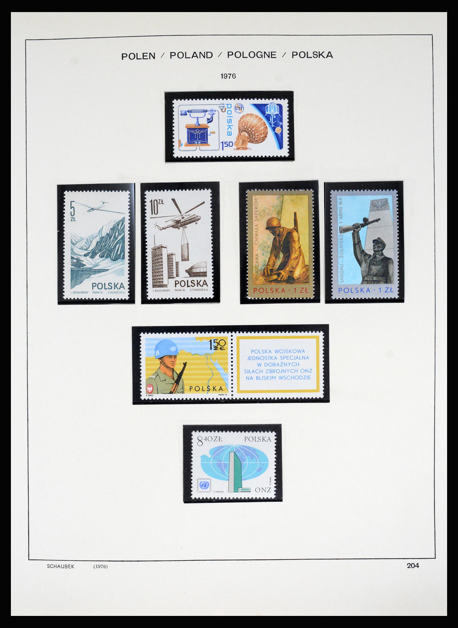 37168 251 - Postzegelverzameling 37168 Polen 1918-1988.