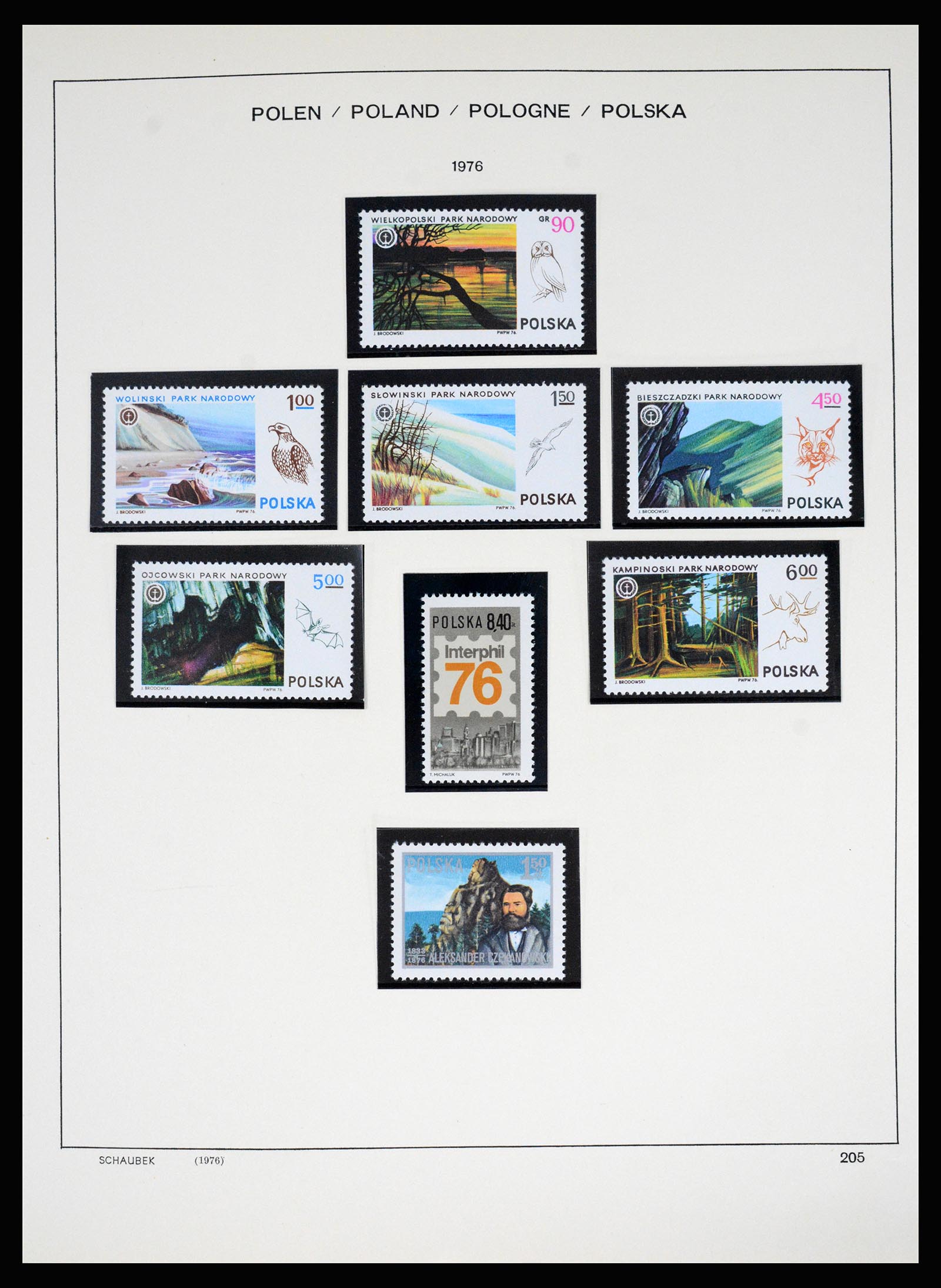 37168 252 - Postzegelverzameling 37168 Polen 1918-1988.