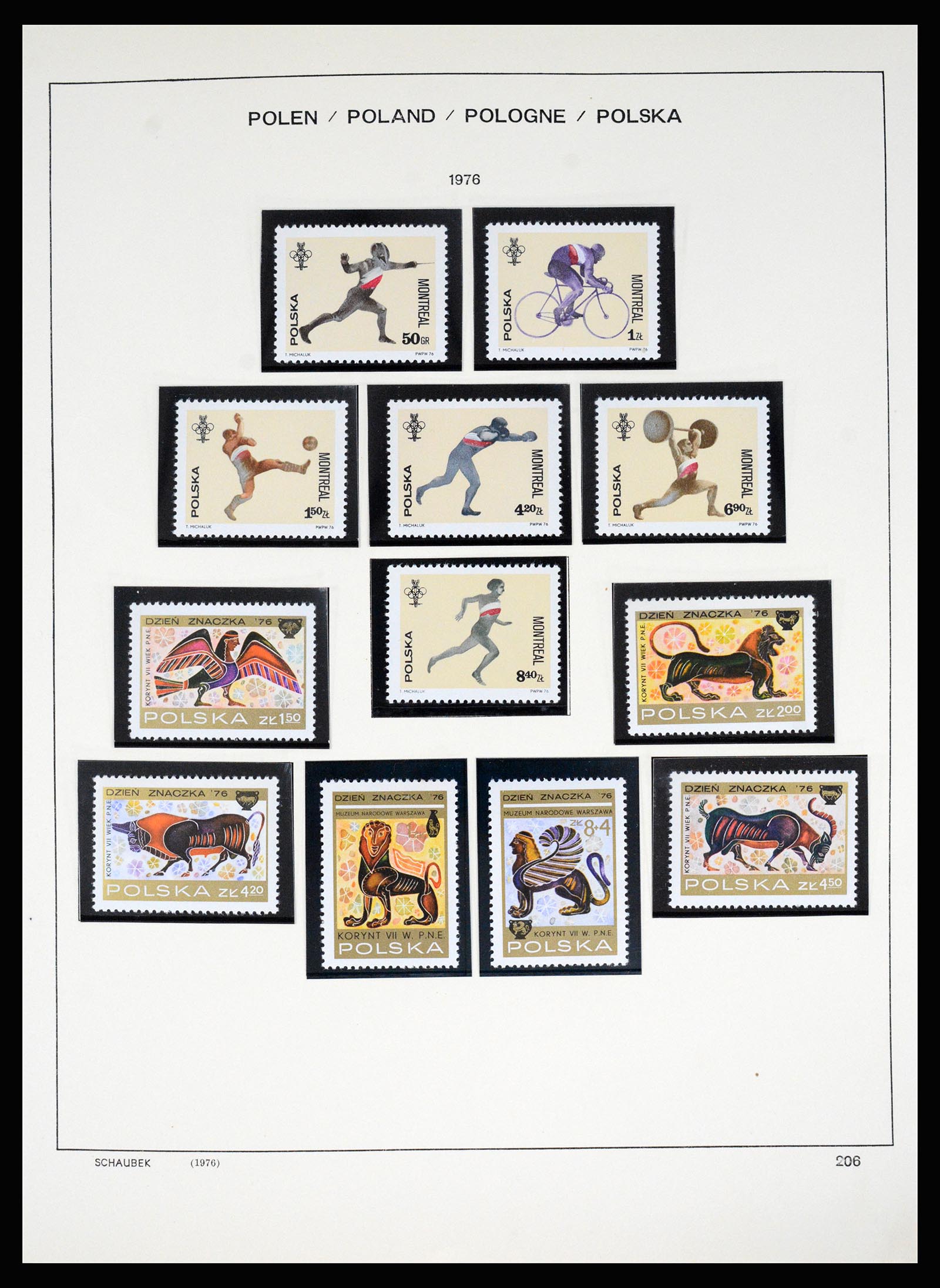 37168 253 - Postzegelverzameling 37168 Polen 1918-1988.