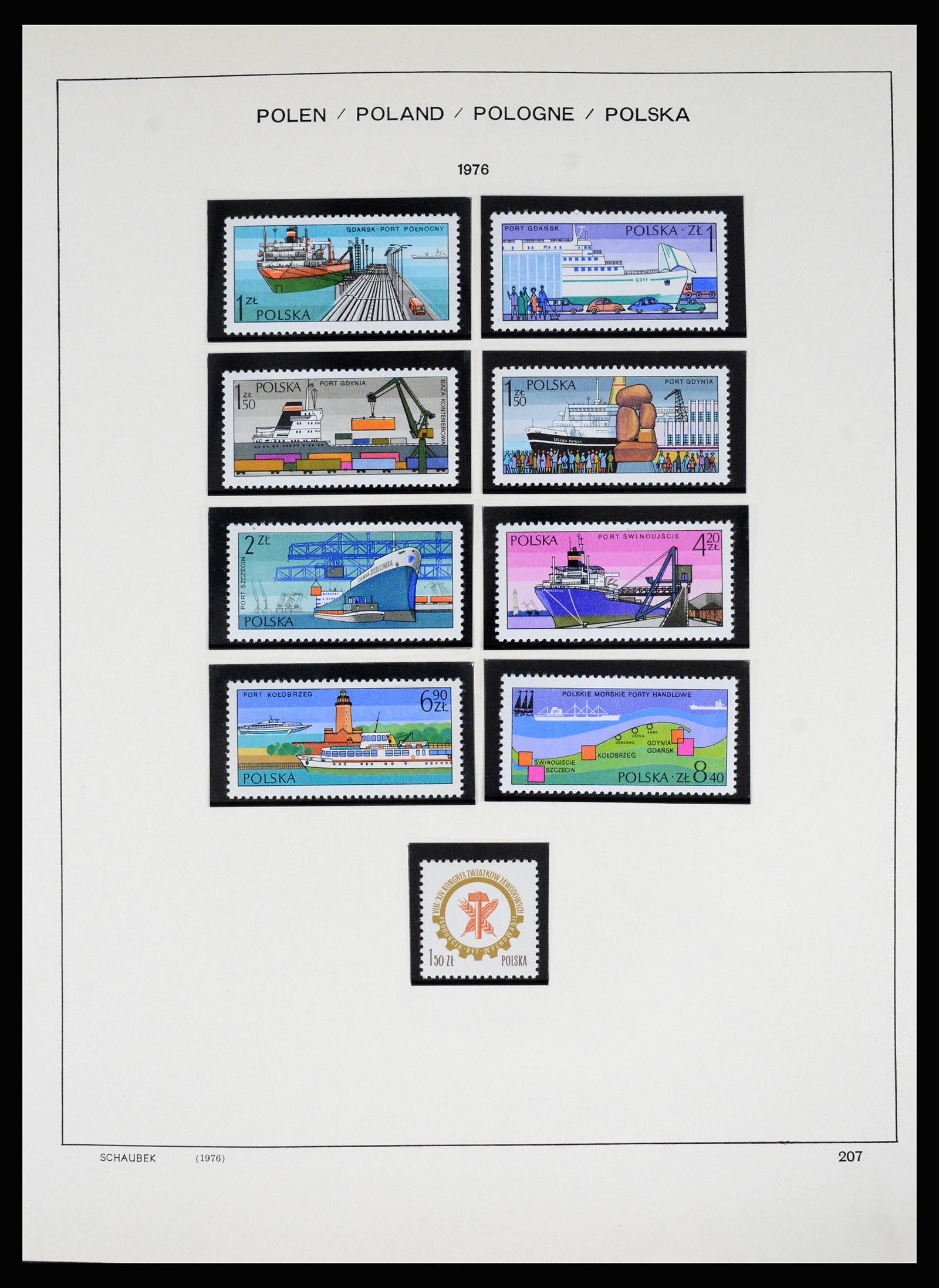 37168 254 - Postzegelverzameling 37168 Polen 1918-1988.