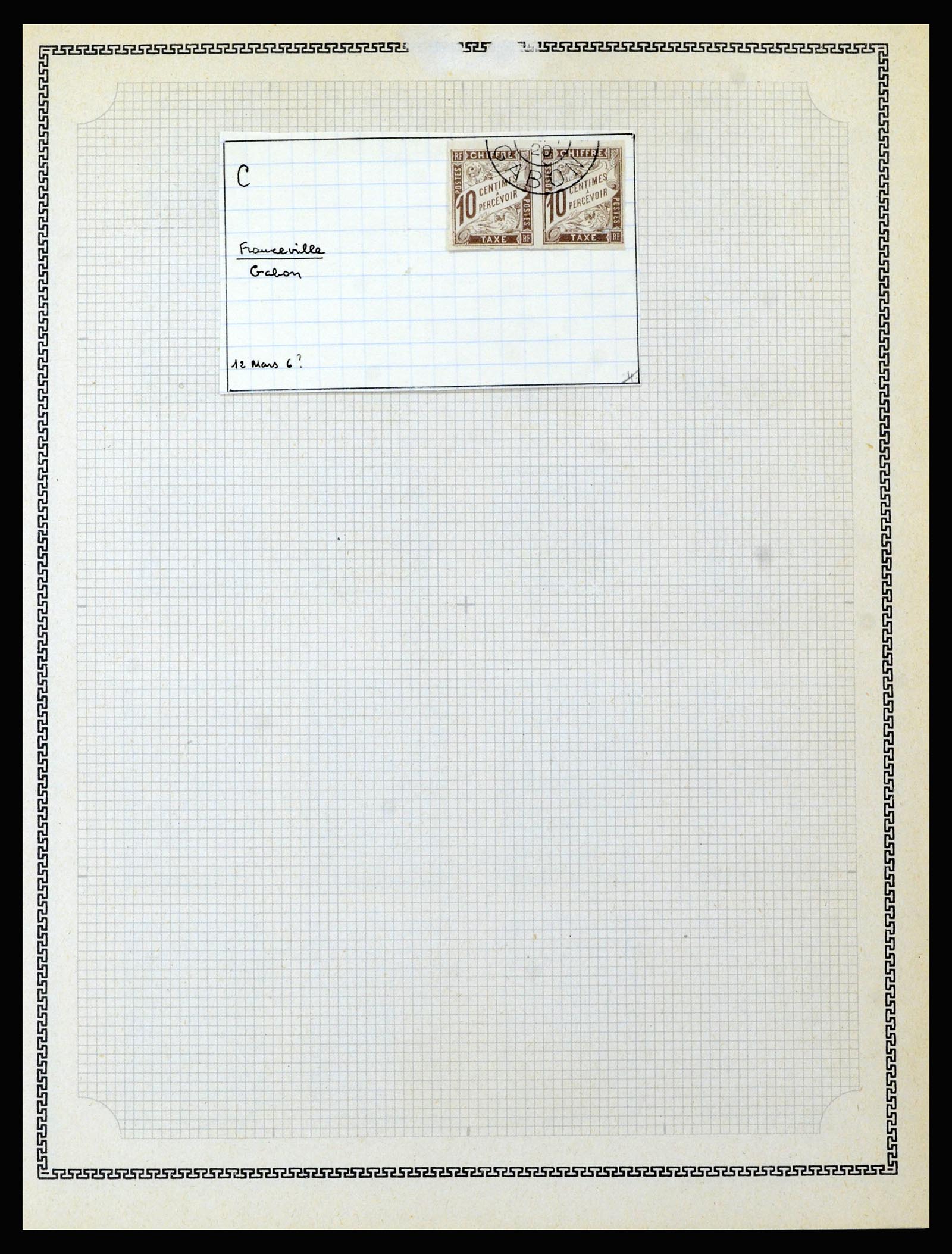 37175 107 - Postzegelverzameling 37175 Franse koloniën 1880-1974.