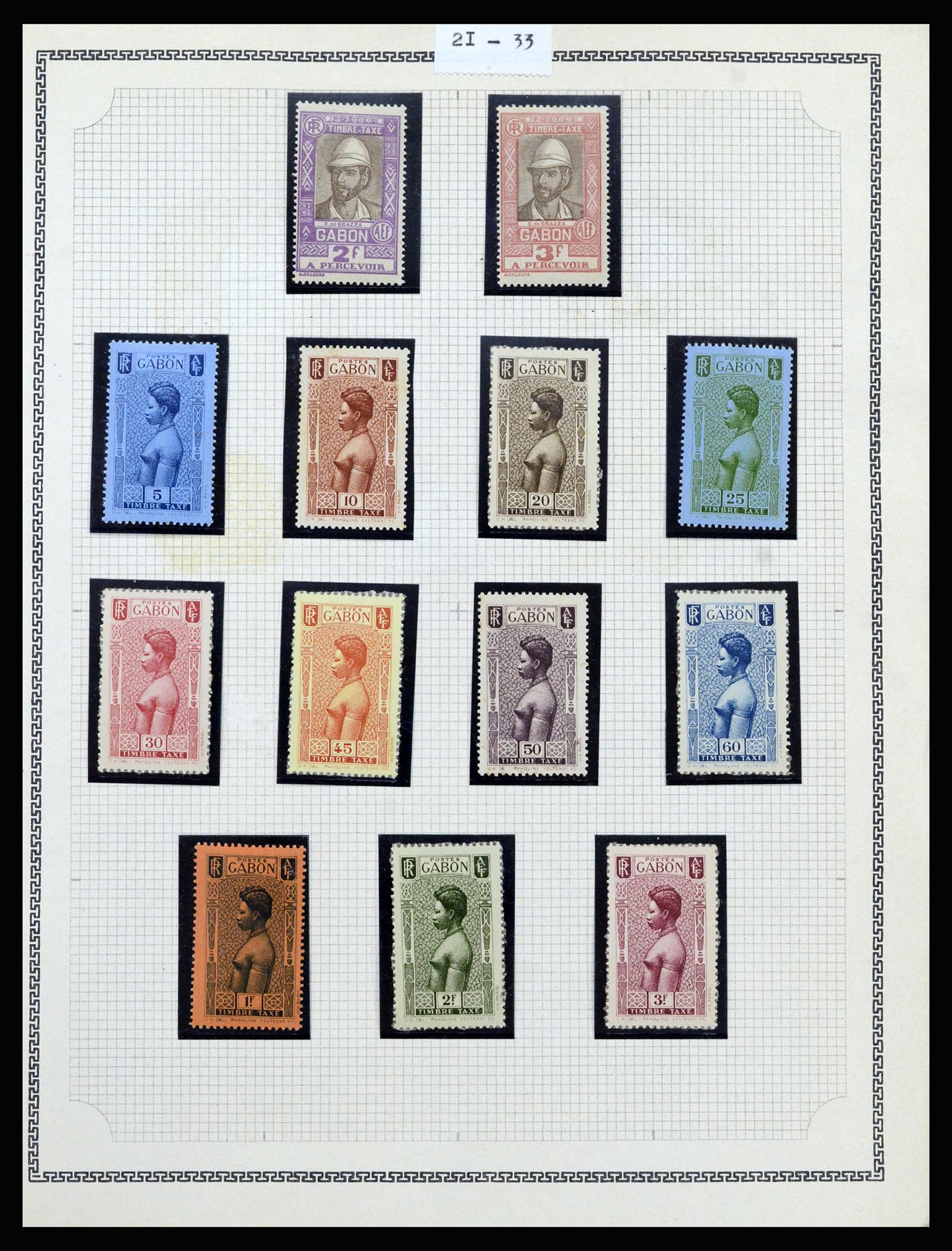 37175 109 - Postzegelverzameling 37175 Franse koloniën 1880-1974.