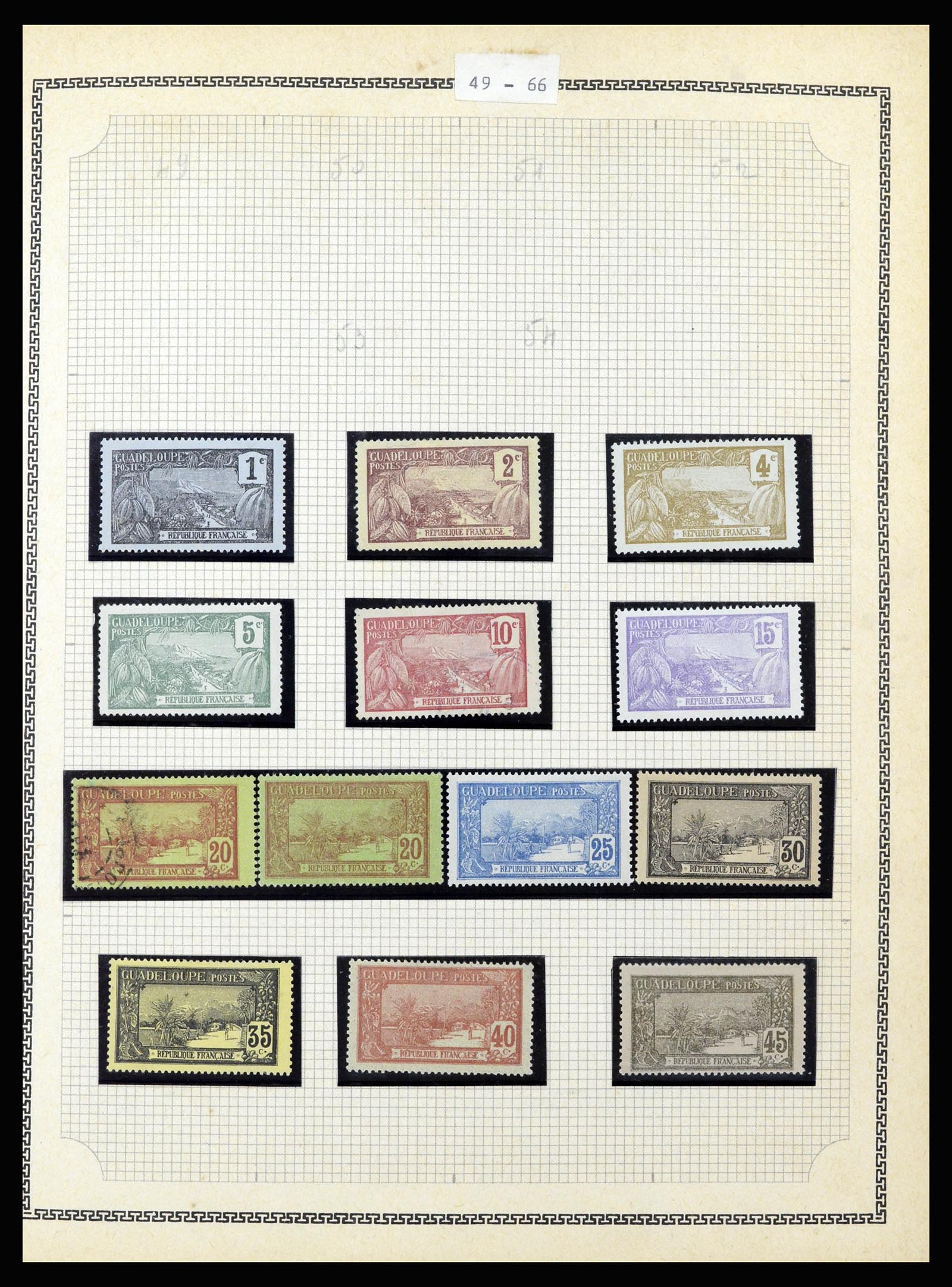 37175 112 - Postzegelverzameling 37175 Franse koloniën 1880-1974.