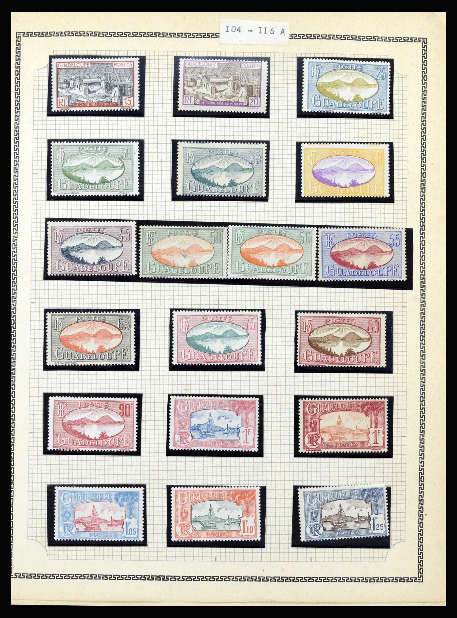37175 115 - Postzegelverzameling 37175 Franse koloniën 1880-1974.