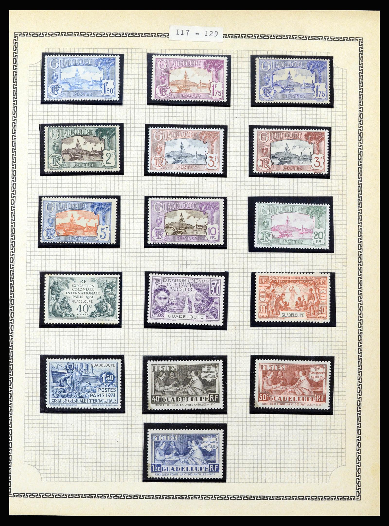 37175 116 - Postzegelverzameling 37175 Franse koloniën 1880-1974.