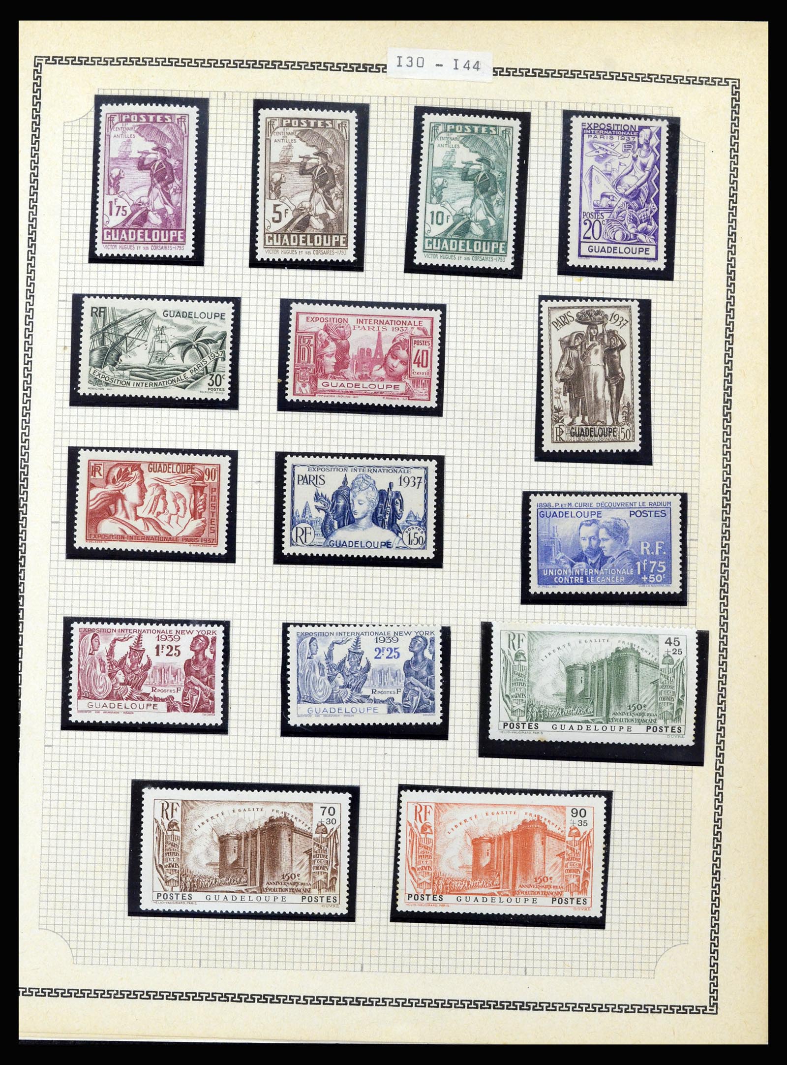 37175 117 - Postzegelverzameling 37175 Franse koloniën 1880-1974.