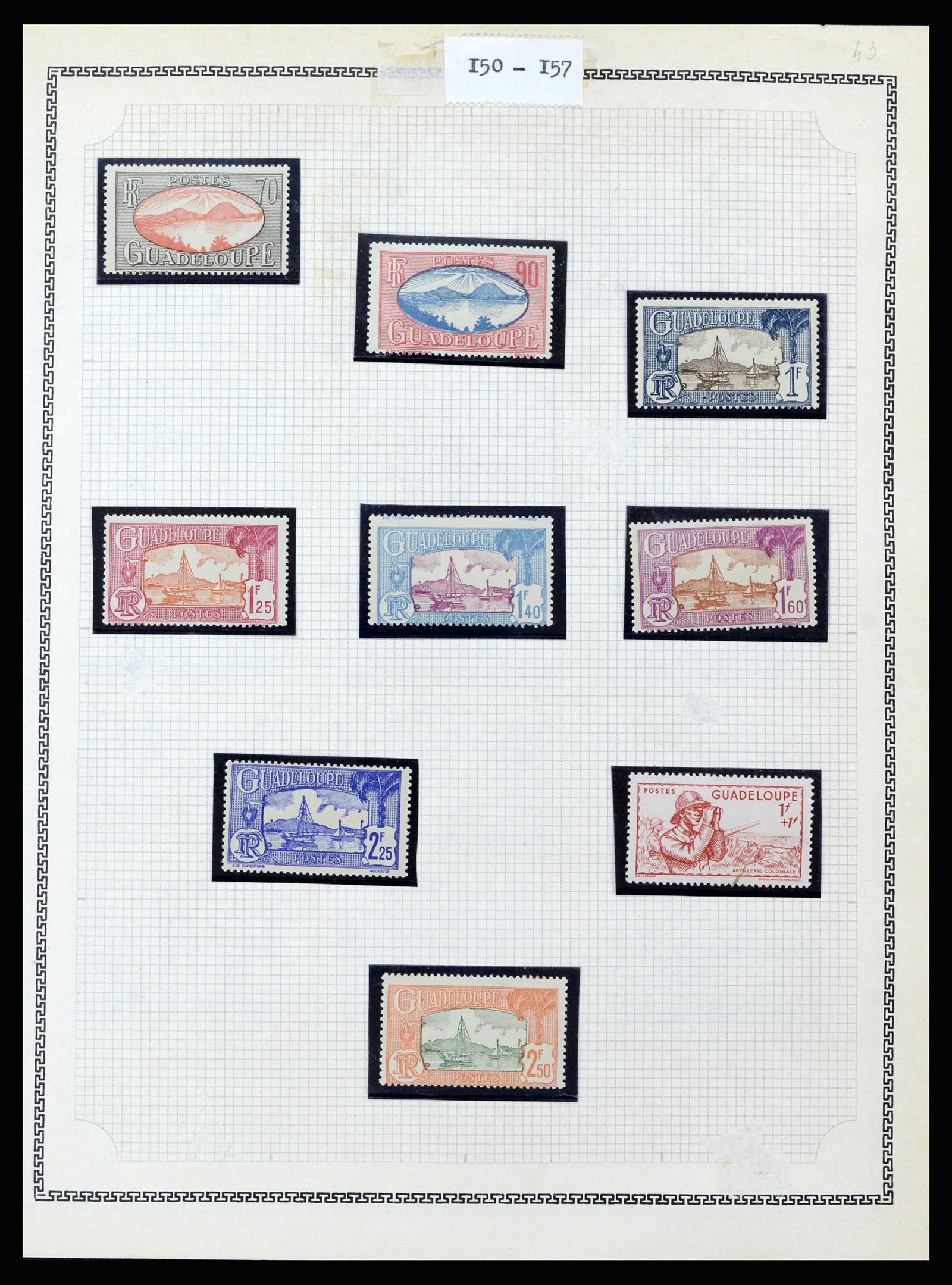 37175 119 - Postzegelverzameling 37175 Franse koloniën 1880-1974.