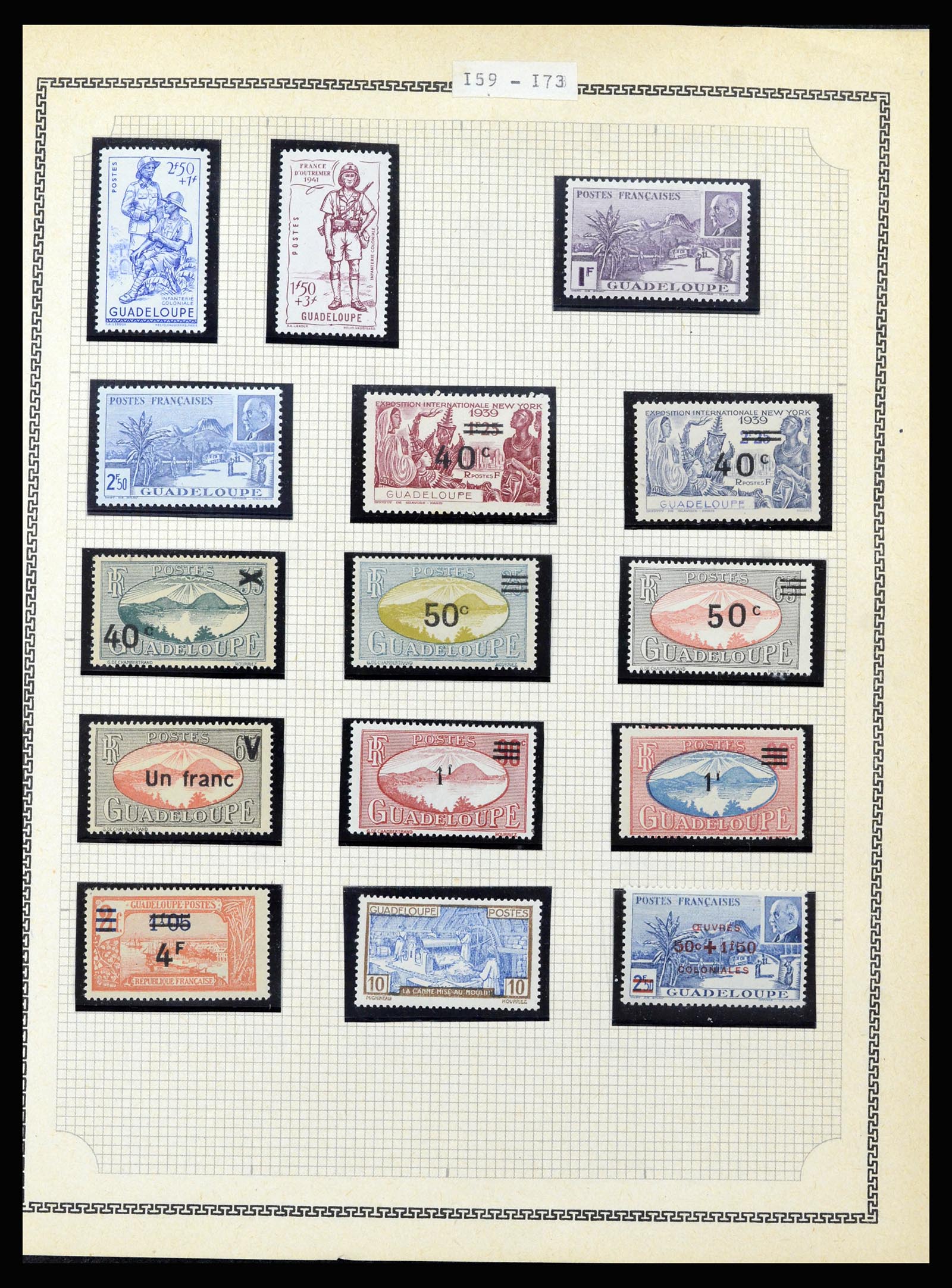 37175 120 - Postzegelverzameling 37175 Franse koloniën 1880-1974.