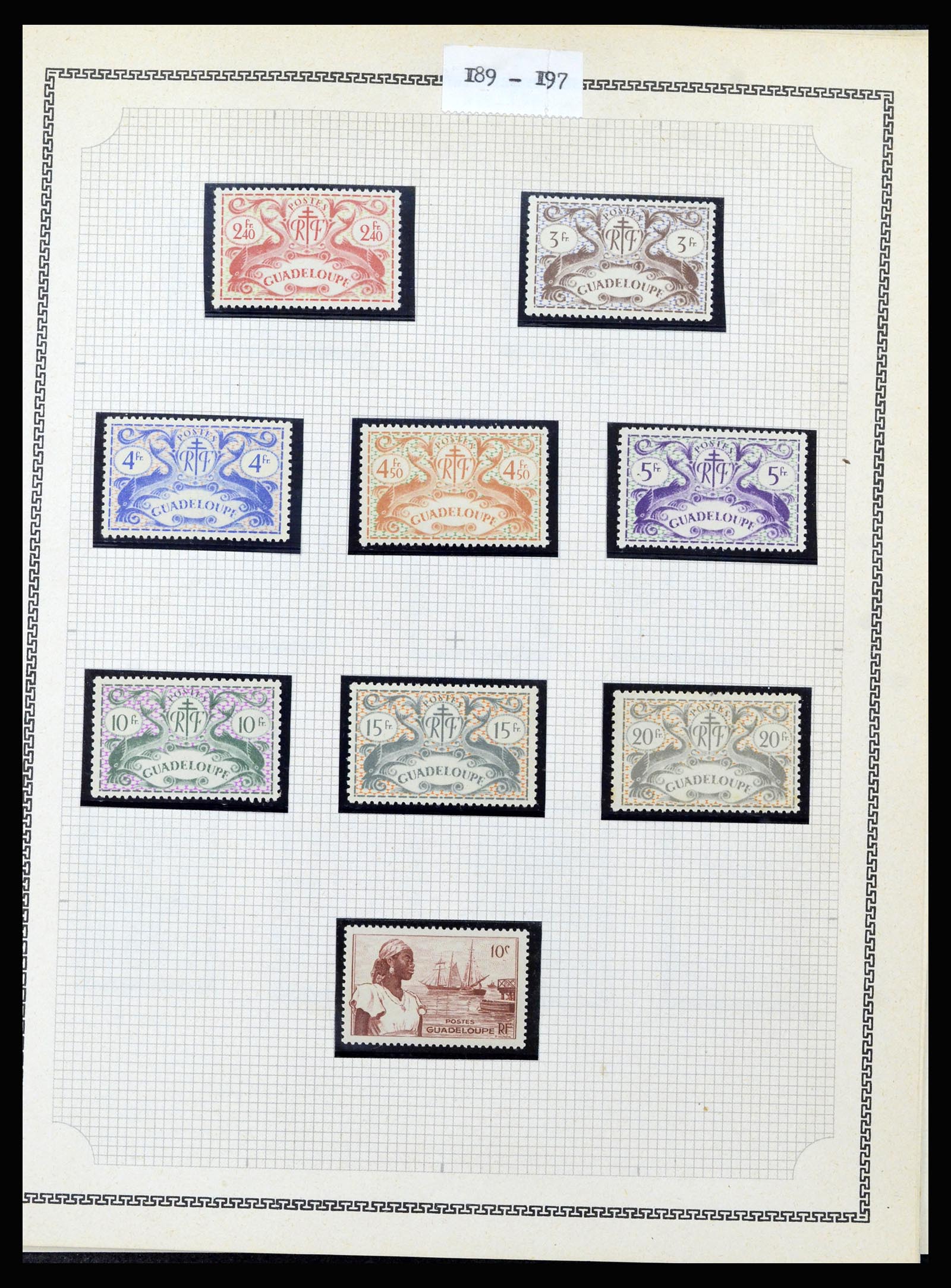 37175 122 - Postzegelverzameling 37175 Franse koloniën 1880-1974.