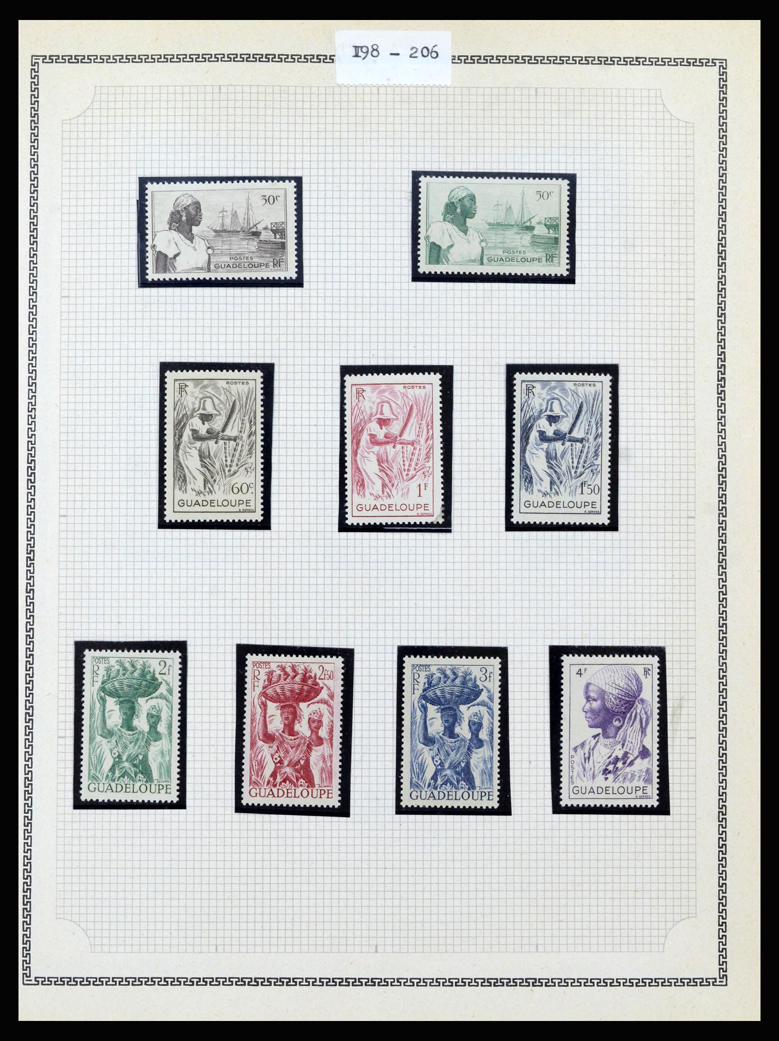 37175 123 - Postzegelverzameling 37175 Franse koloniën 1880-1974.
