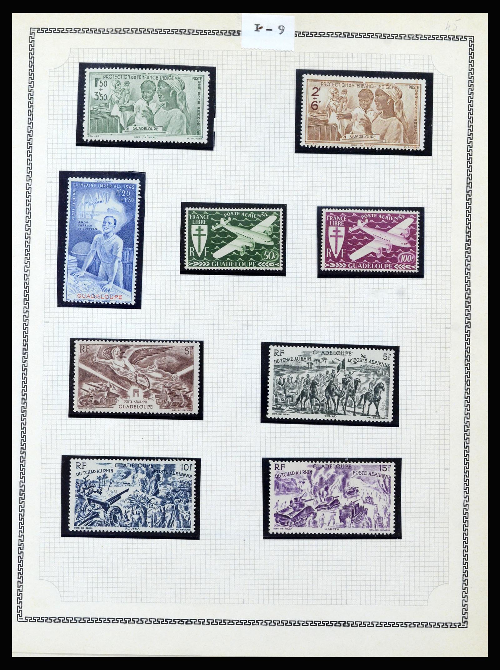 37175 125 - Postzegelverzameling 37175 Franse koloniën 1880-1974.