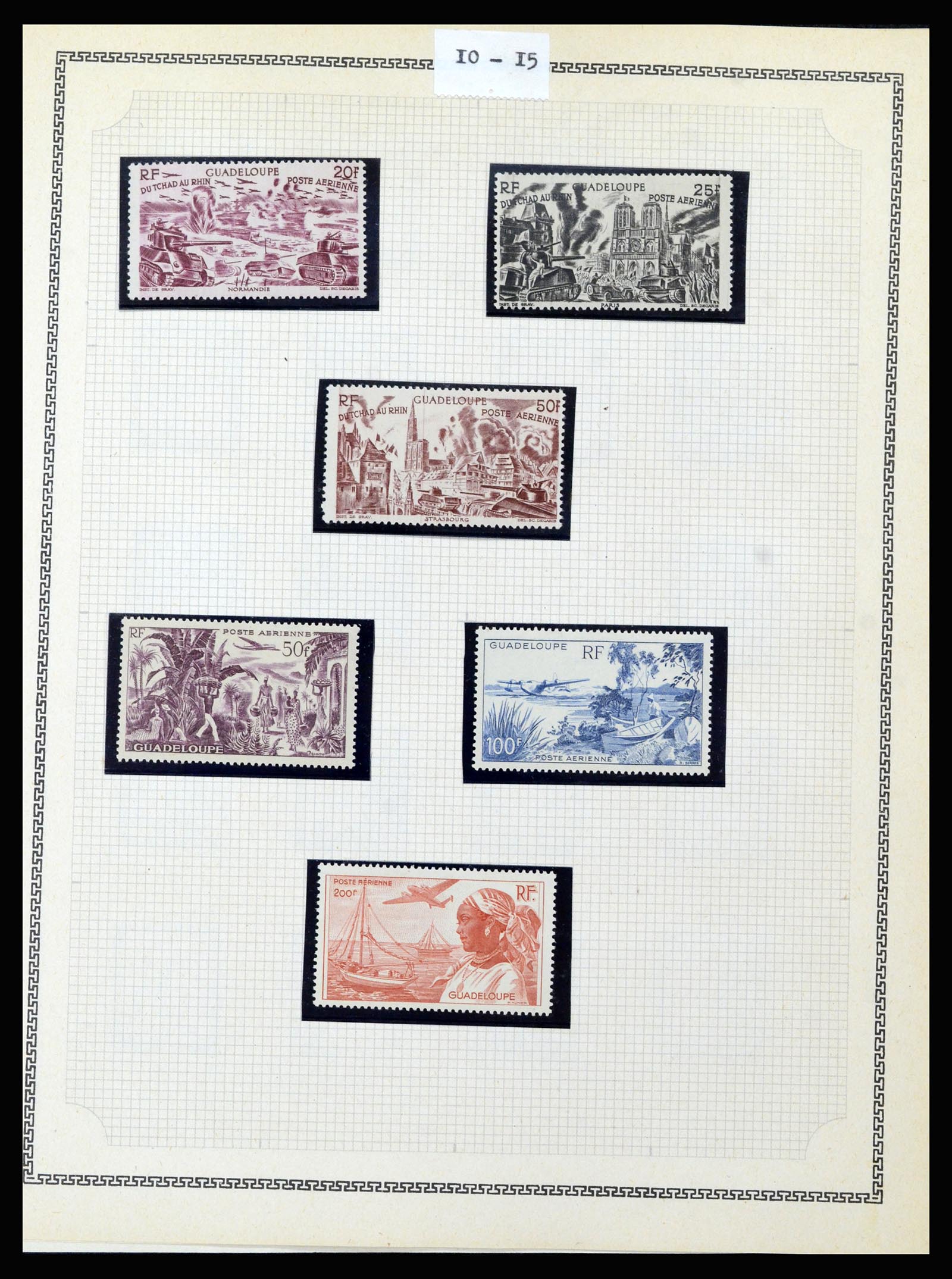 37175 126 - Postzegelverzameling 37175 Franse koloniën 1880-1974.