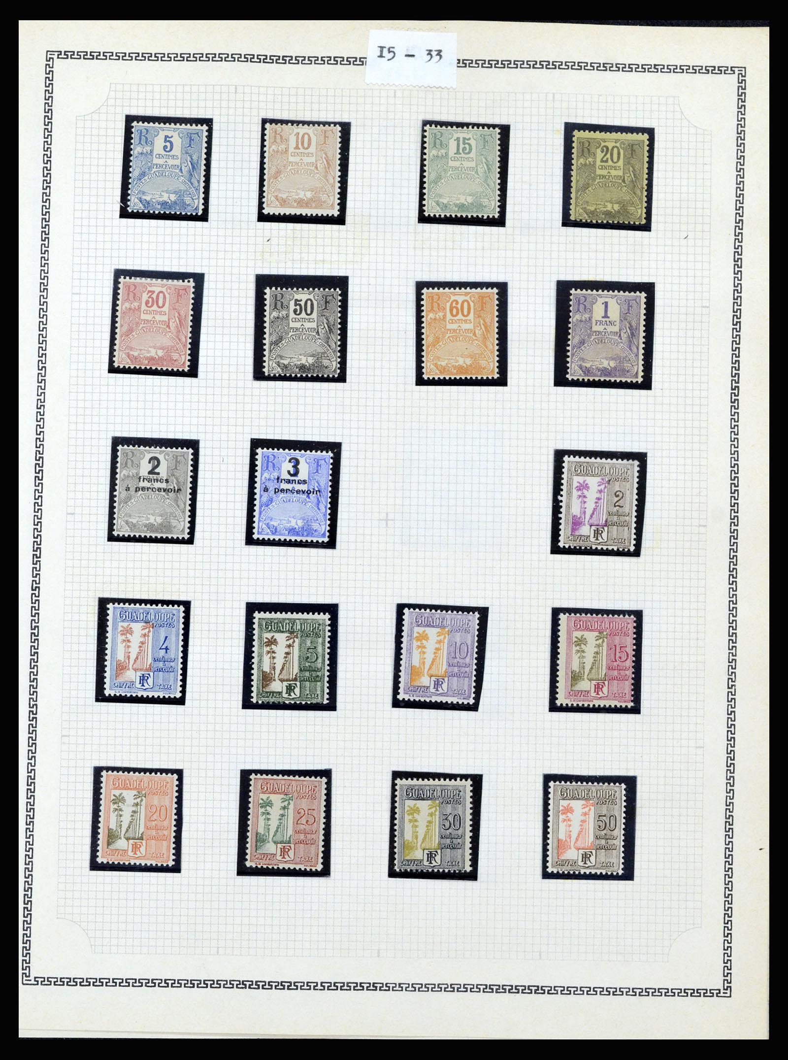 37175 127 - Postzegelverzameling 37175 Franse koloniën 1880-1974.