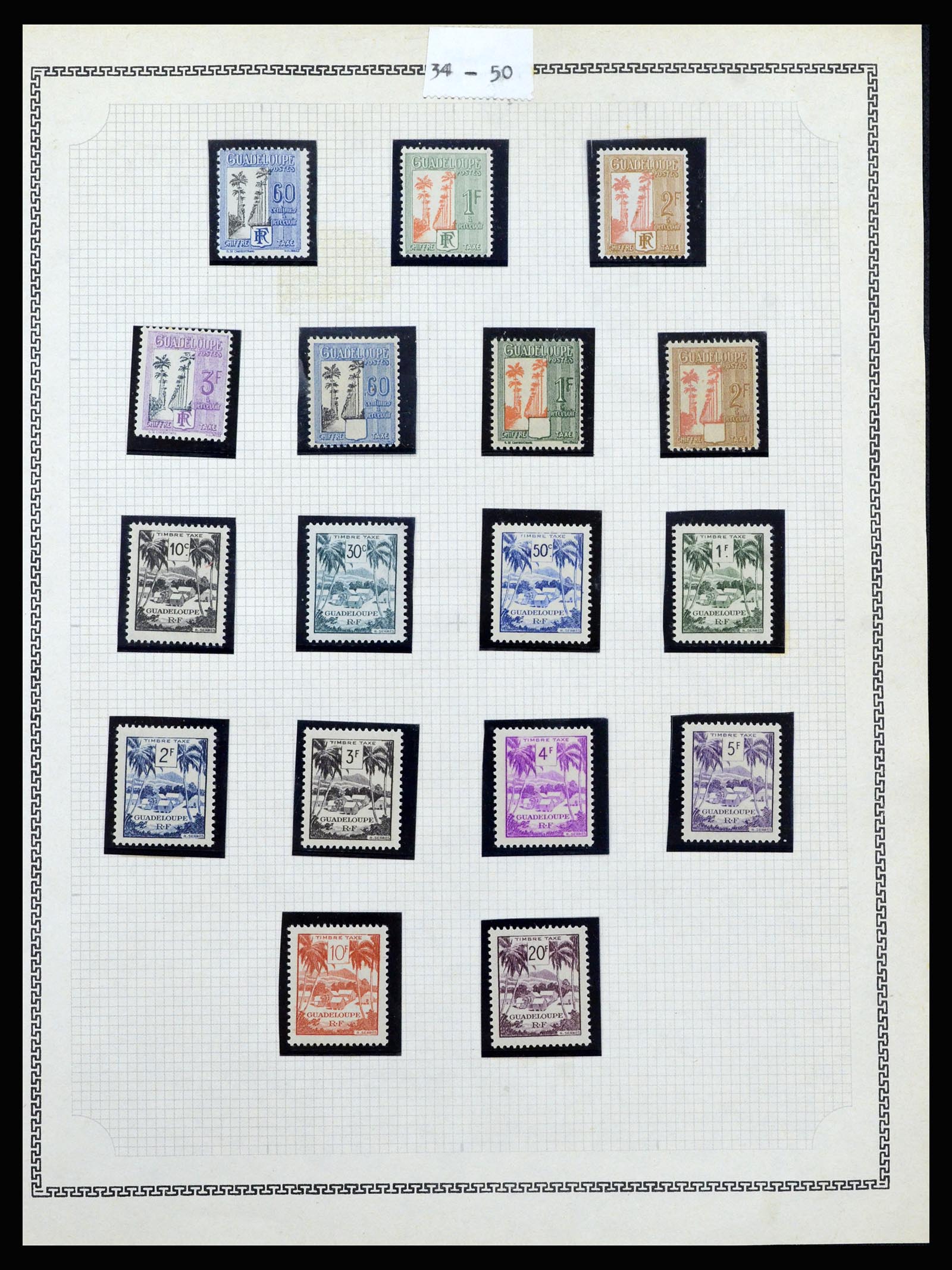37175 128 - Postzegelverzameling 37175 Franse koloniën 1880-1974.