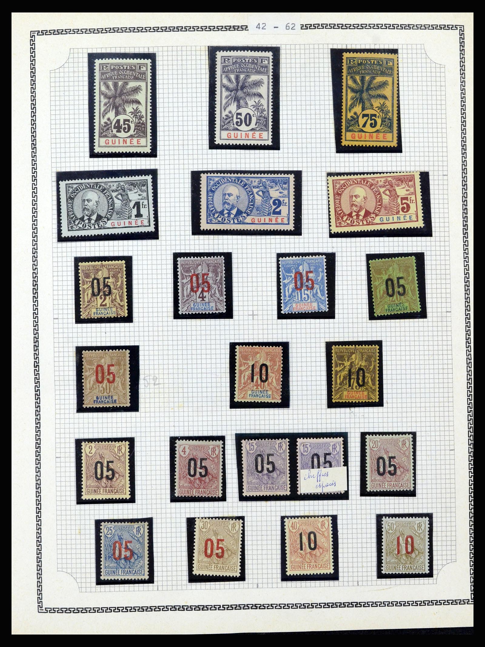 37175 131 - Postzegelverzameling 37175 Franse koloniën 1880-1974.