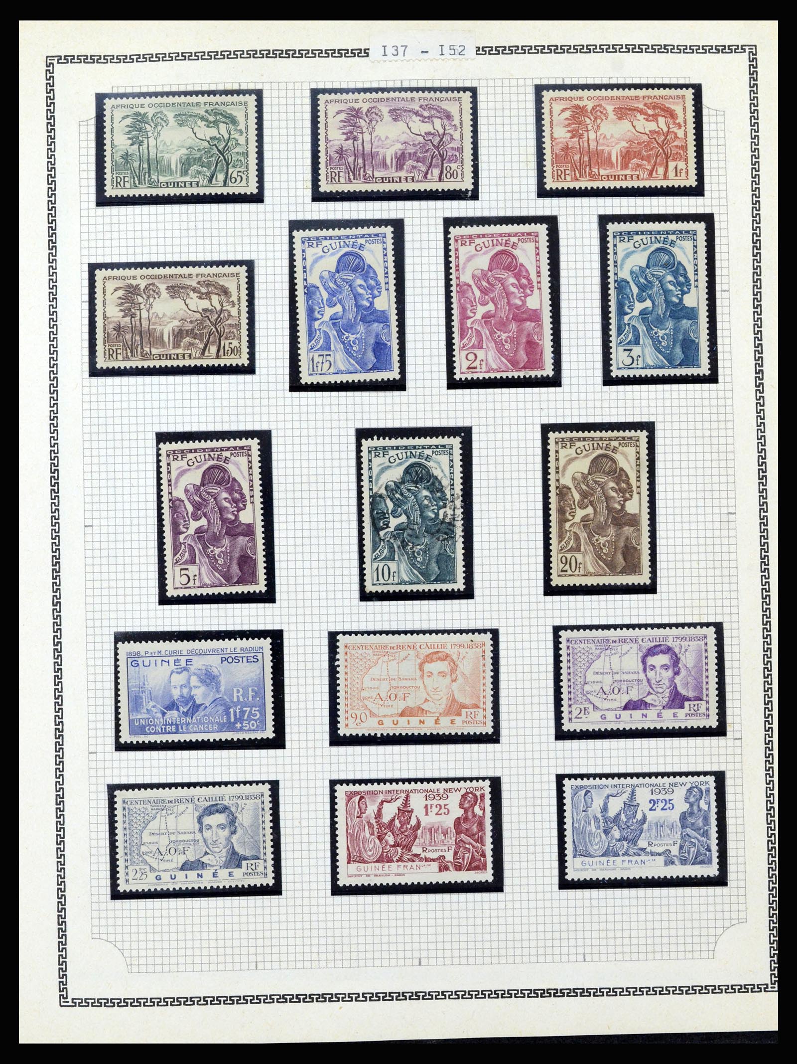 37175 137 - Postzegelverzameling 37175 Franse koloniën 1880-1974.