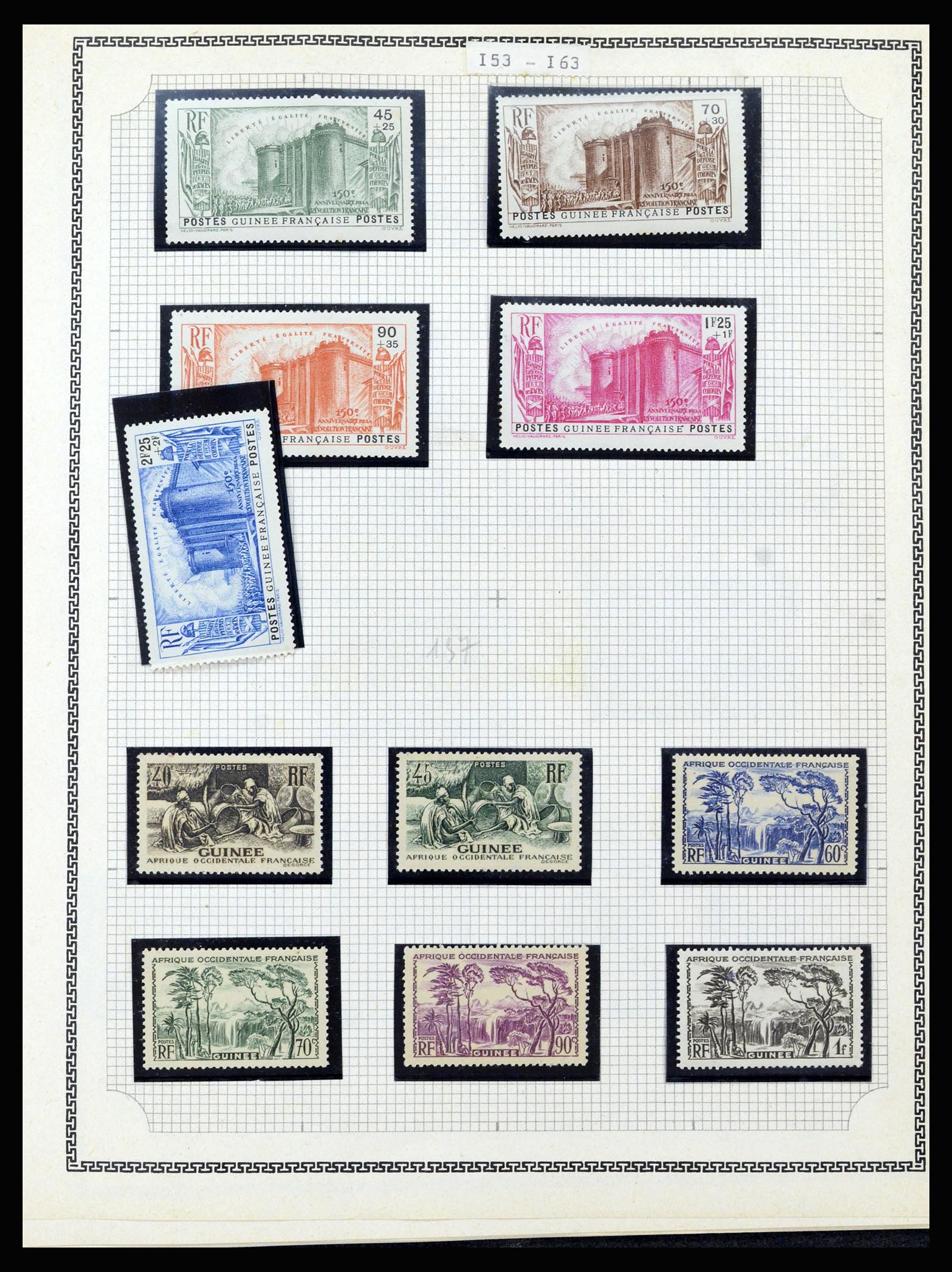 37175 138 - Postzegelverzameling 37175 Franse koloniën 1880-1974.