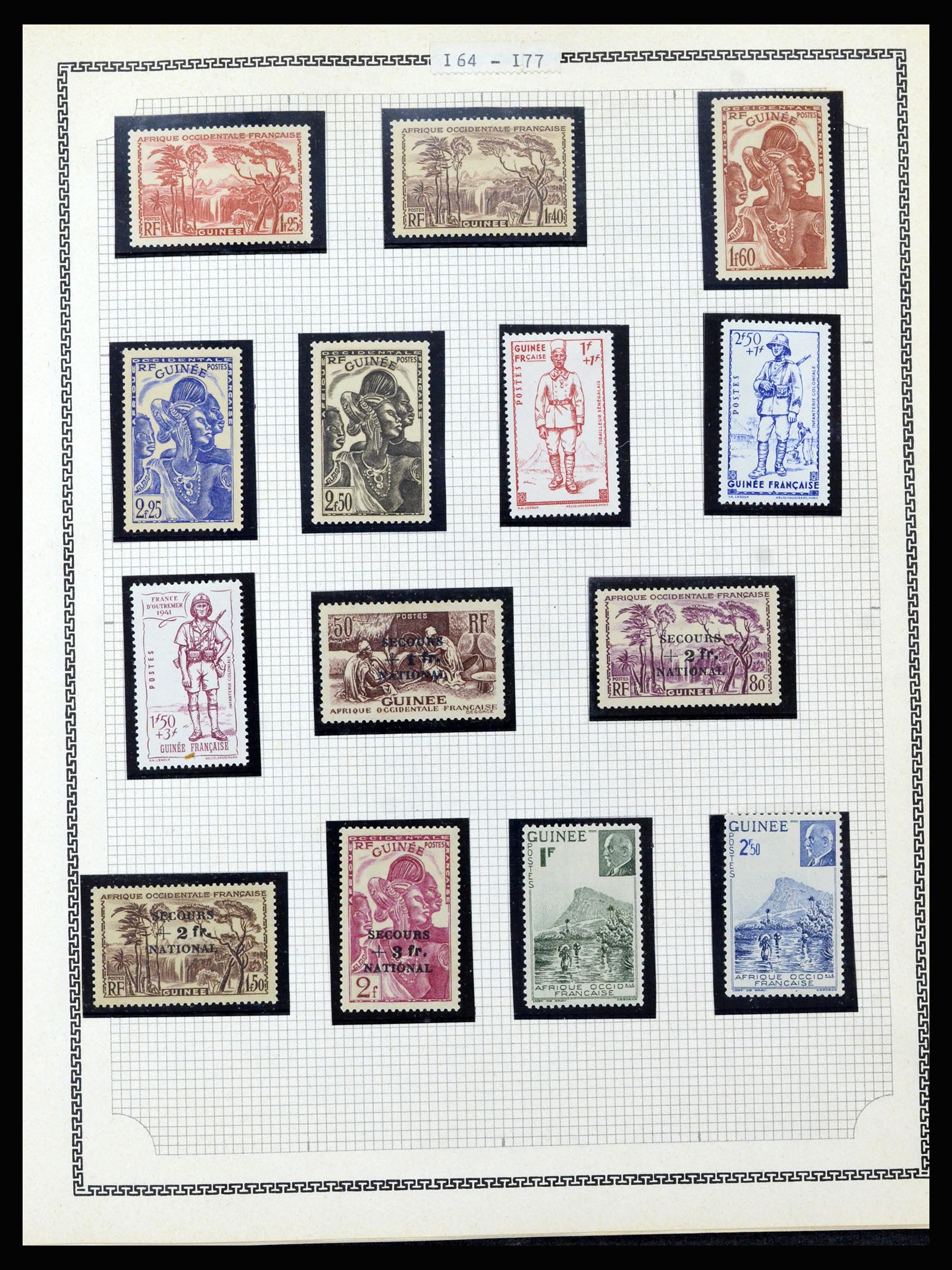 37175 139 - Postzegelverzameling 37175 Franse koloniën 1880-1974.