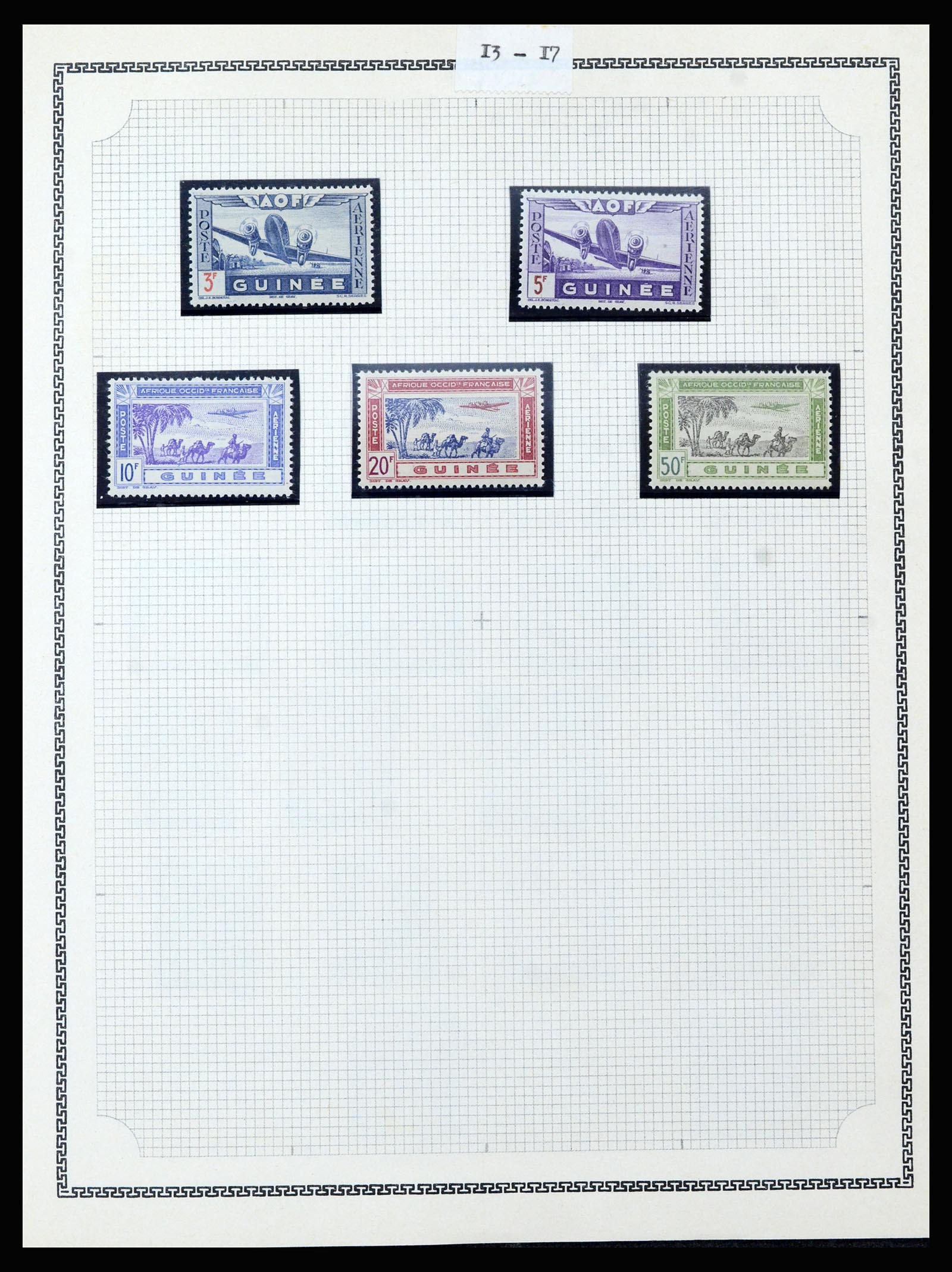 37175 142 - Postzegelverzameling 37175 Franse koloniën 1880-1974.