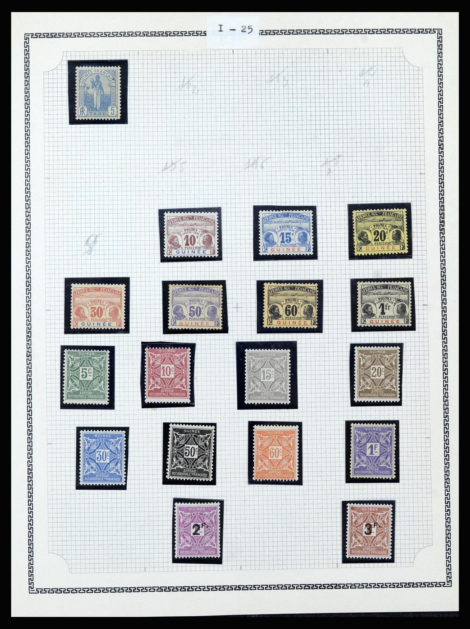 37175 143 - Postzegelverzameling 37175 Franse koloniën 1880-1974.