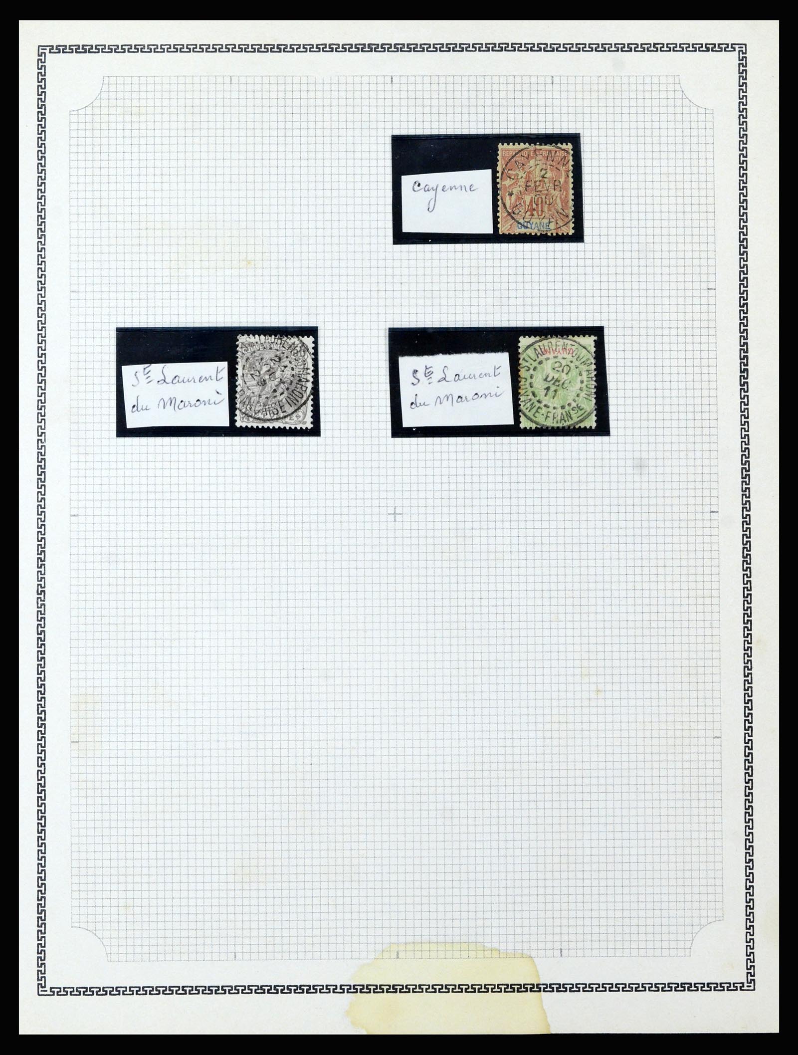 37175 147 - Postzegelverzameling 37175 Franse koloniën 1880-1974.