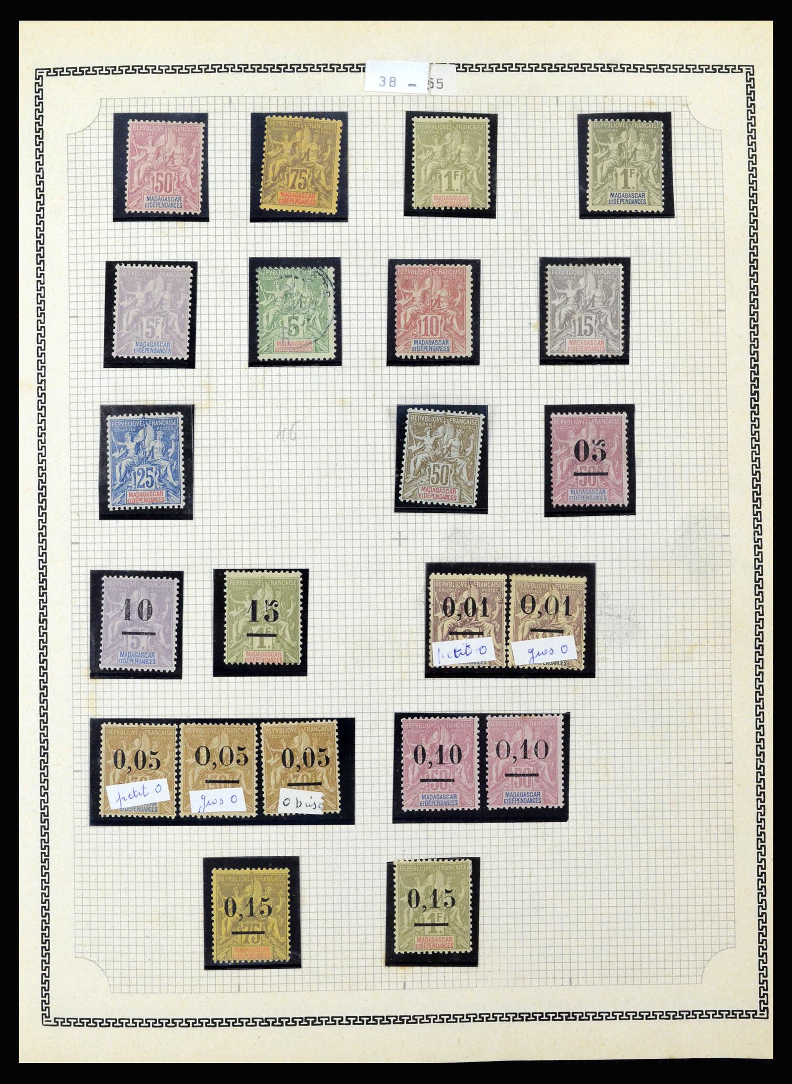 37175 160 - Postzegelverzameling 37175 Franse koloniën 1880-1974.