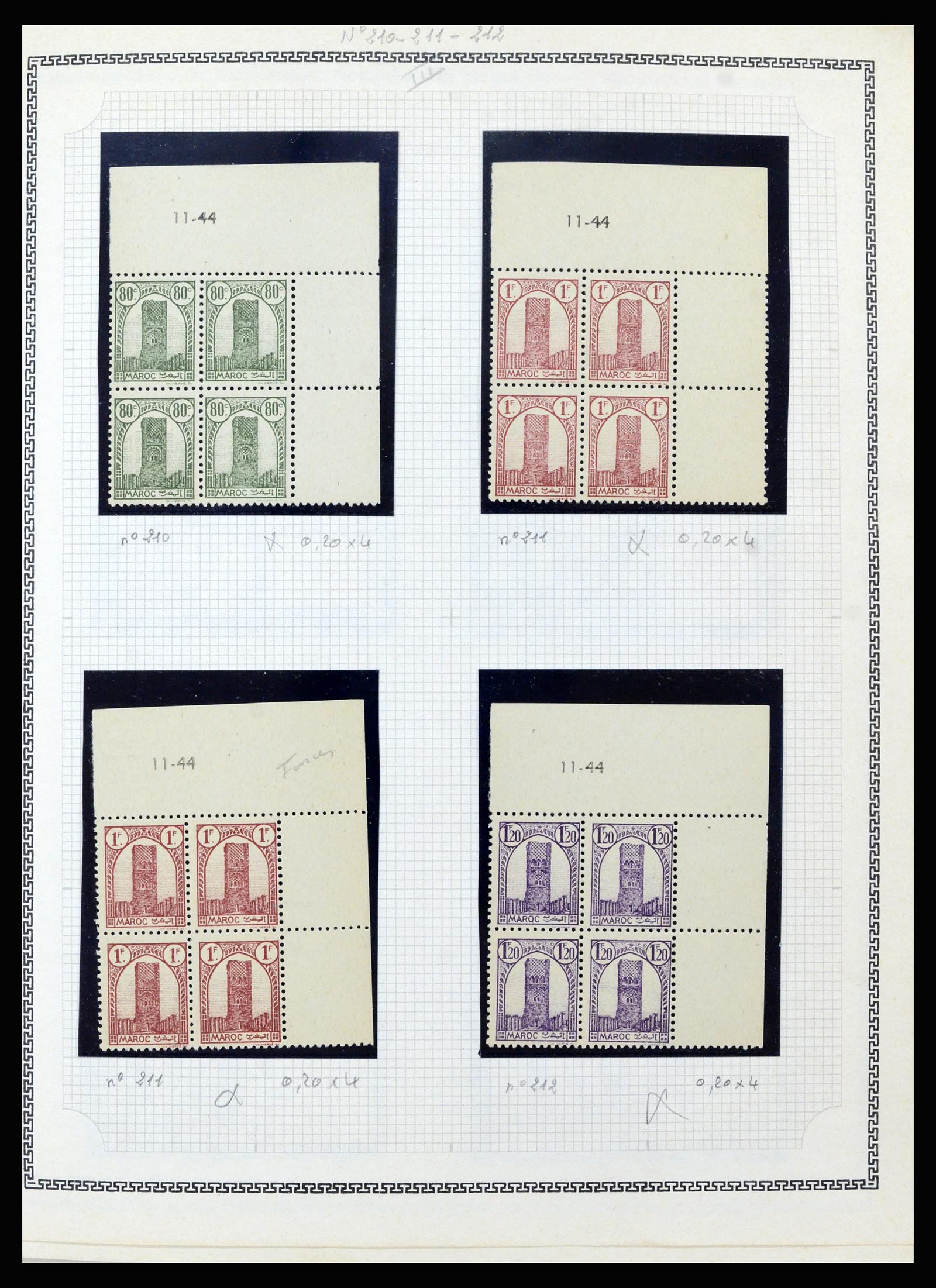 37175 210 - Postzegelverzameling 37175 Franse koloniën 1880-1974.