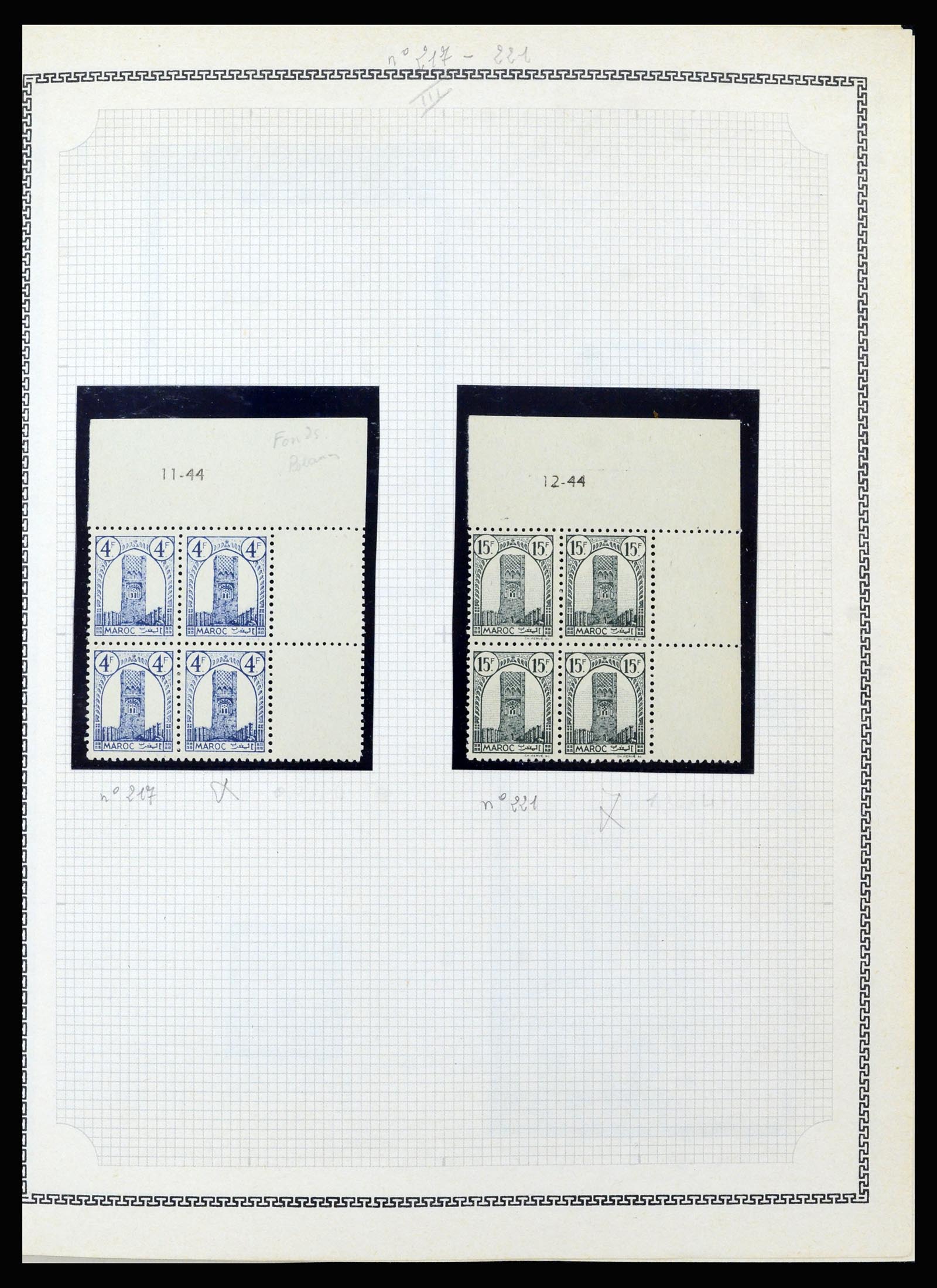 37175 220 - Postzegelverzameling 37175 Franse koloniën 1880-1974.