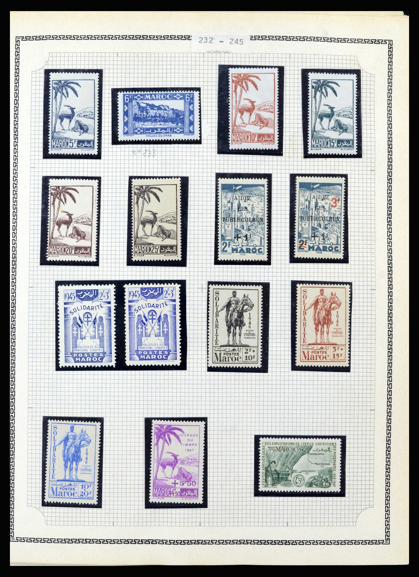 37175 223 - Postzegelverzameling 37175 Franse koloniën 1880-1974.