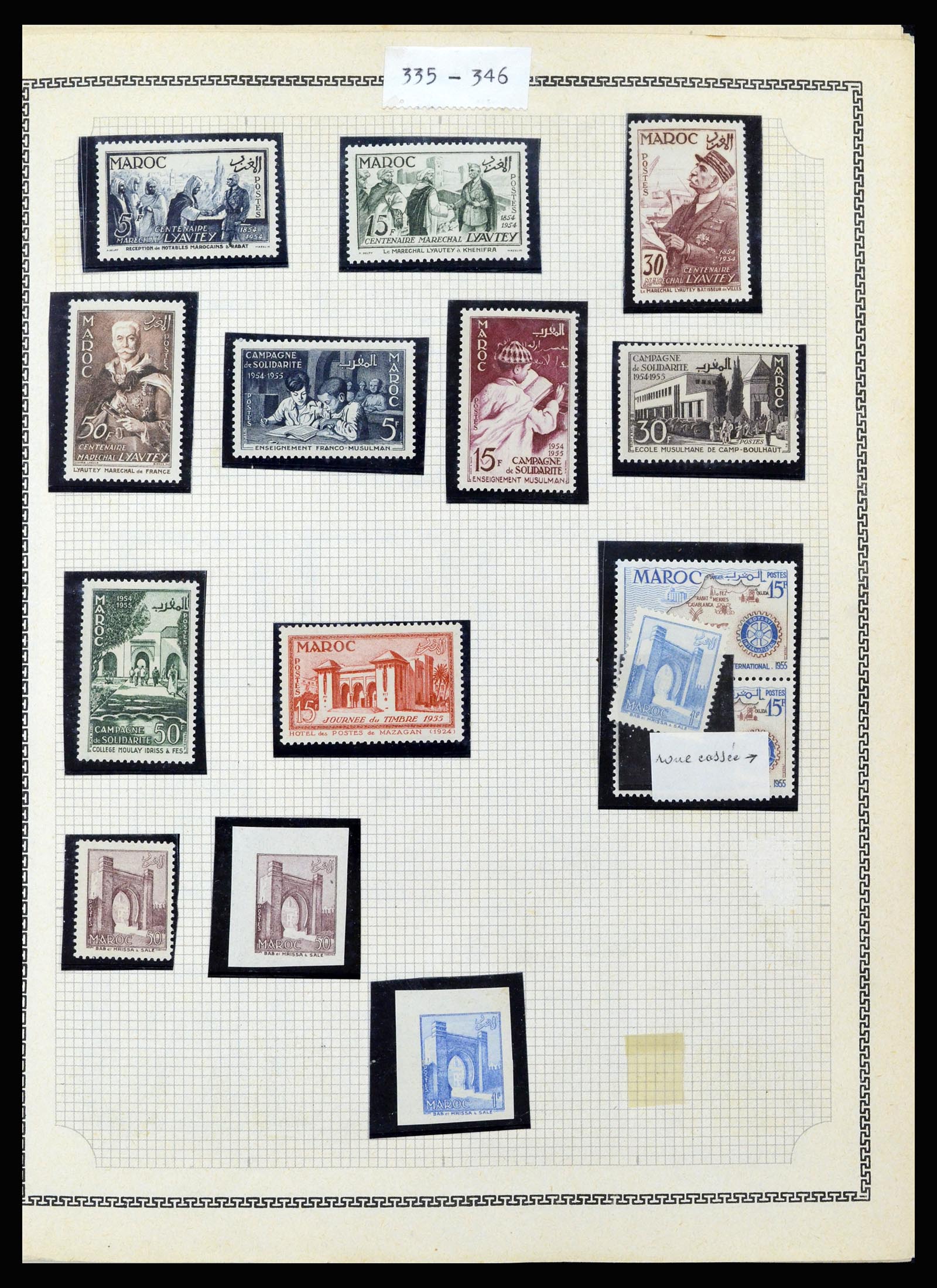 37175 230 - Postzegelverzameling 37175 Franse koloniën 1880-1974.
