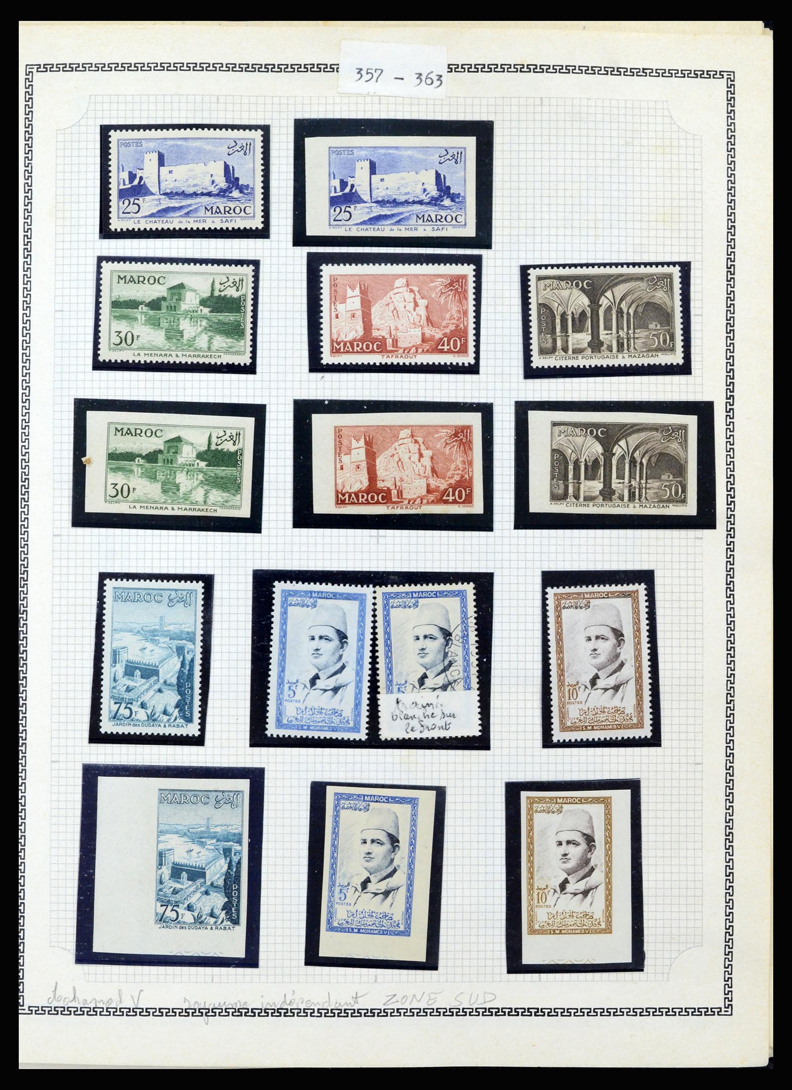 37175 232 - Postzegelverzameling 37175 Franse koloniën 1880-1974.