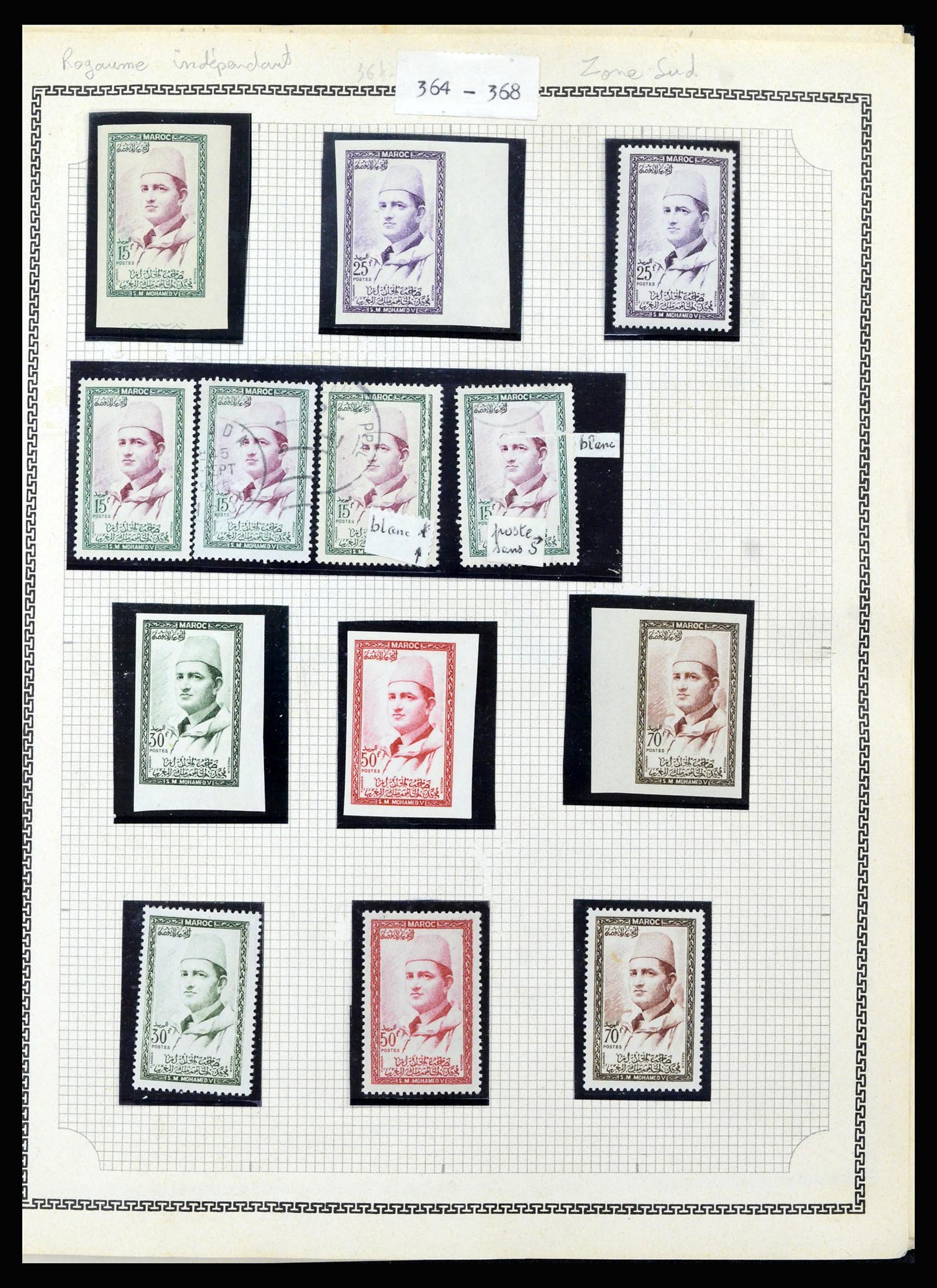 37175 233 - Postzegelverzameling 37175 Franse koloniën 1880-1974.