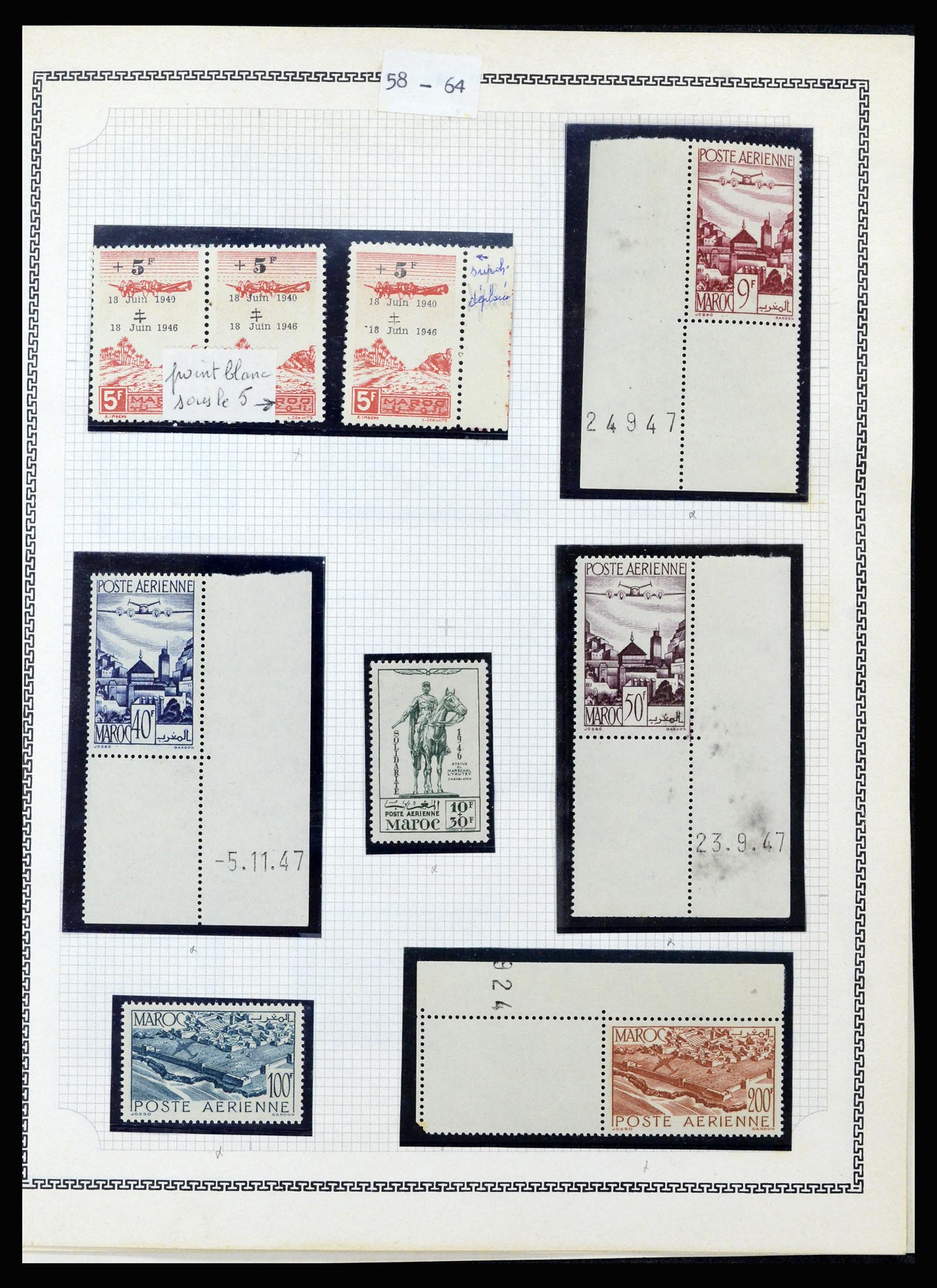 37175 242 - Postzegelverzameling 37175 Franse koloniën 1880-1974.