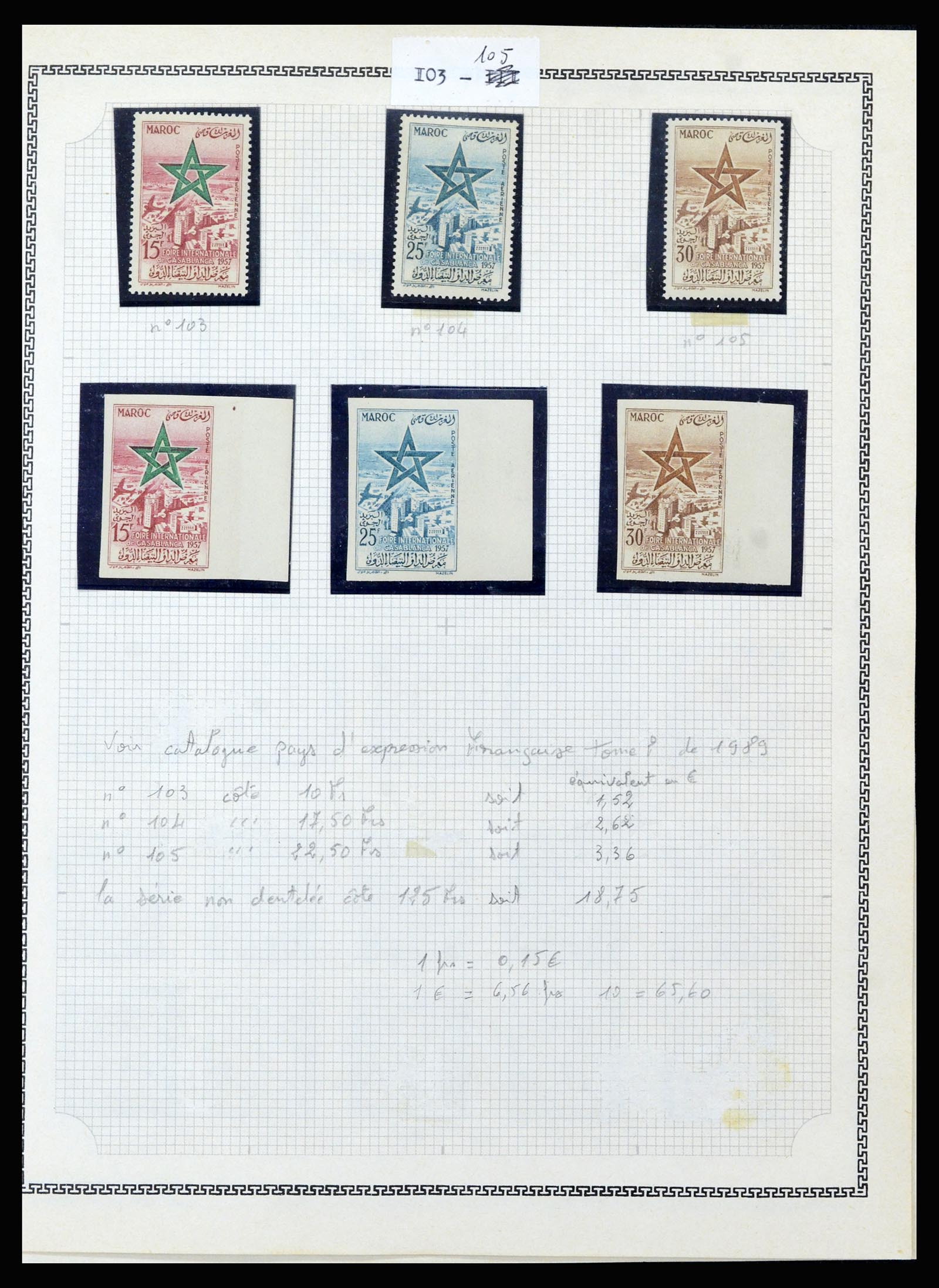 37175 246 - Postzegelverzameling 37175 Franse koloniën 1880-1974.