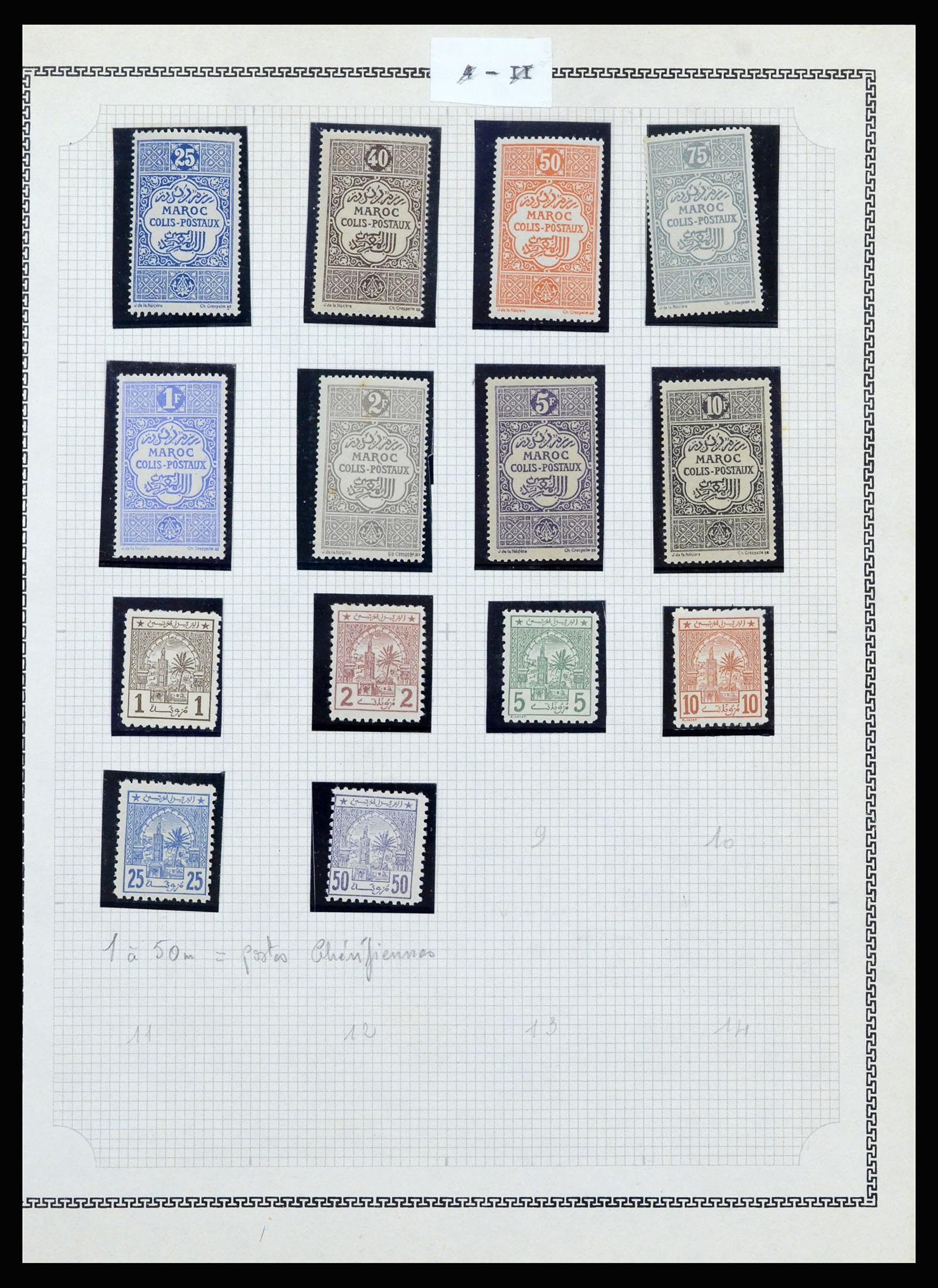 37175 250 - Postzegelverzameling 37175 Franse koloniën 1880-1974.