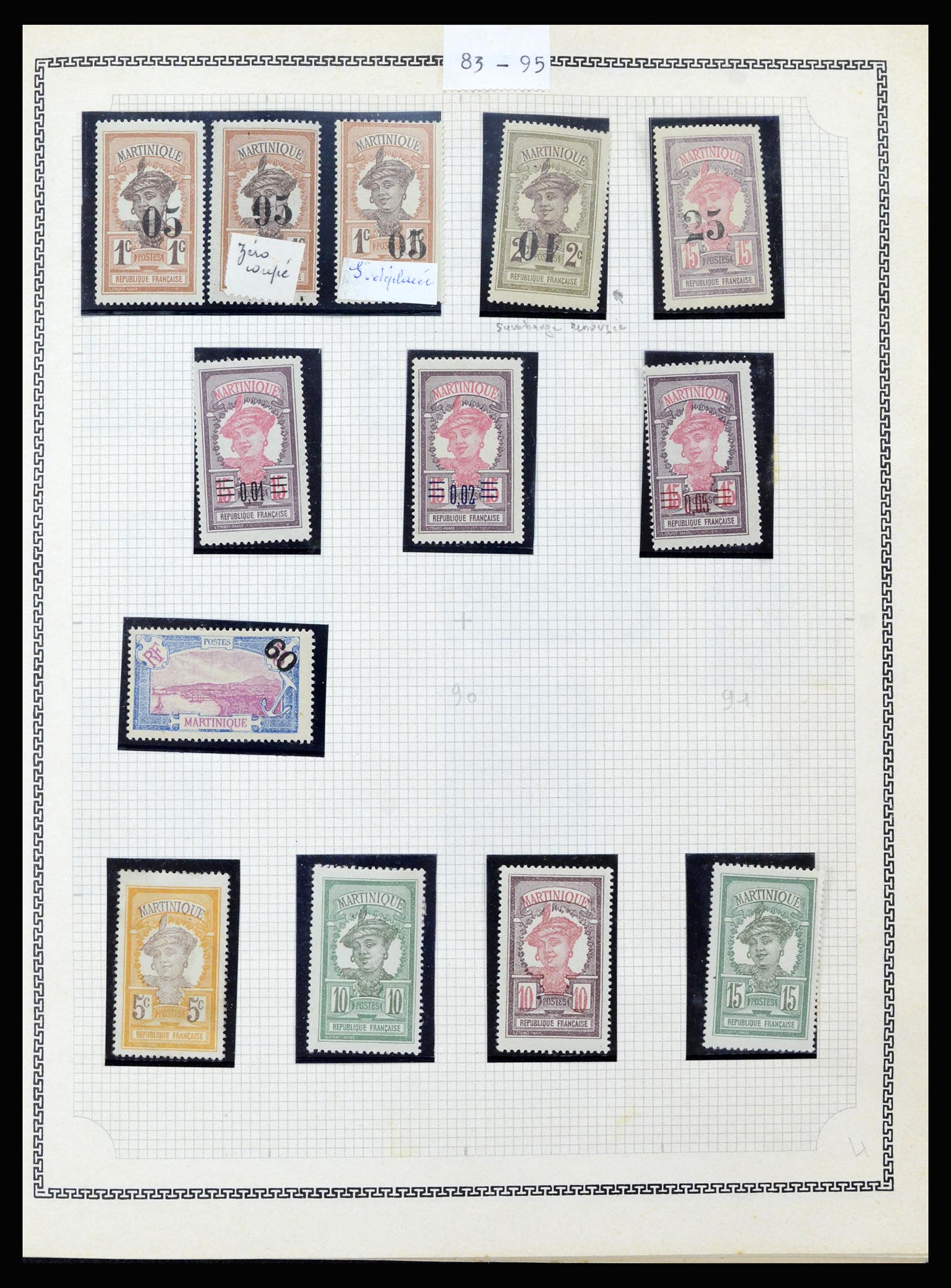 37175 255 - Postzegelverzameling 37175 Franse koloniën 1880-1974.
