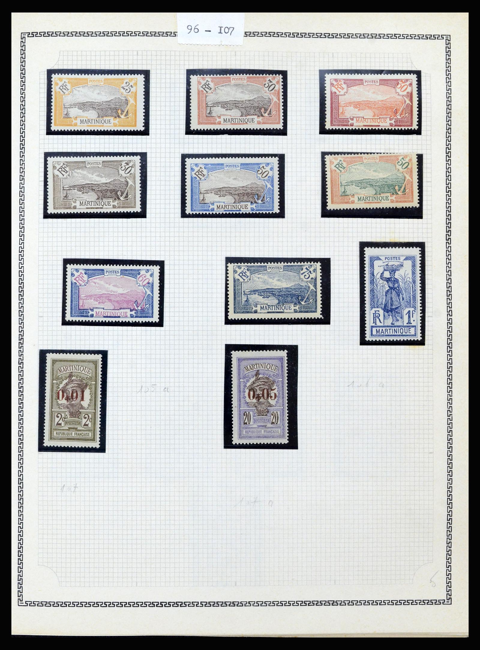 37175 256 - Postzegelverzameling 37175 Franse koloniën 1880-1974.