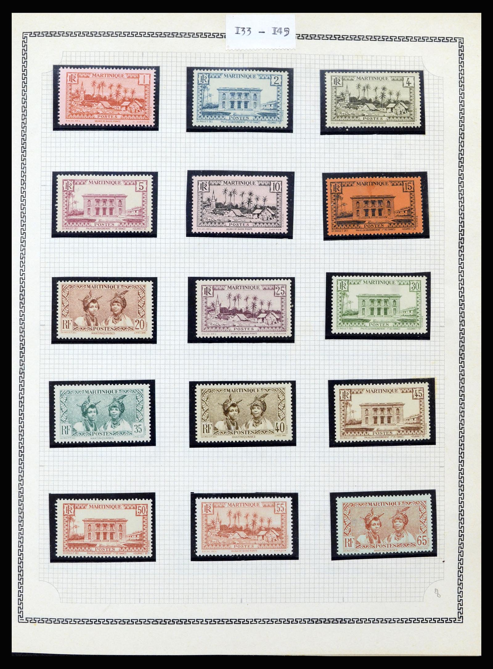 37175 259 - Postzegelverzameling 37175 Franse koloniën 1880-1974.