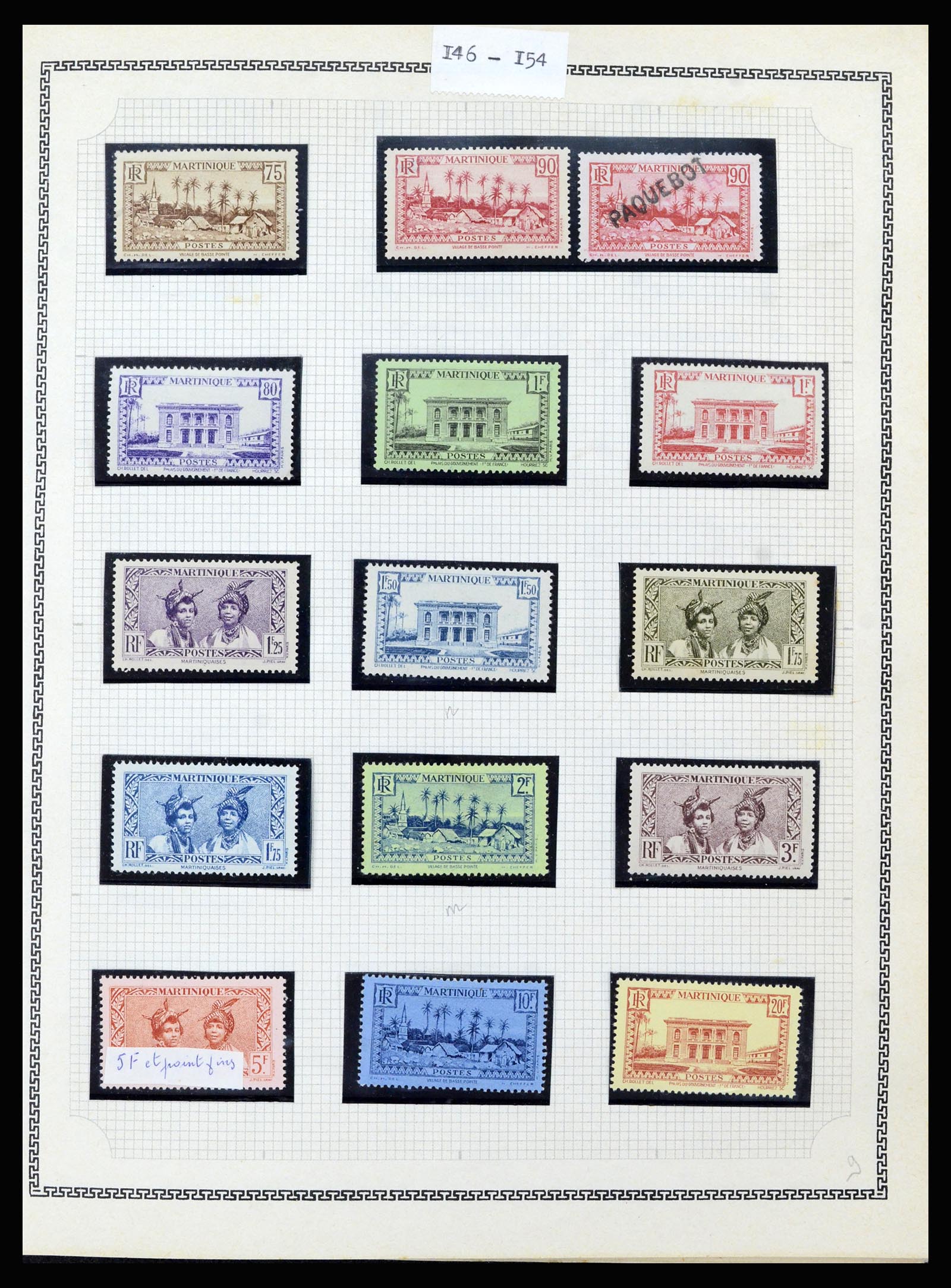 37175 260 - Postzegelverzameling 37175 Franse koloniën 1880-1974.