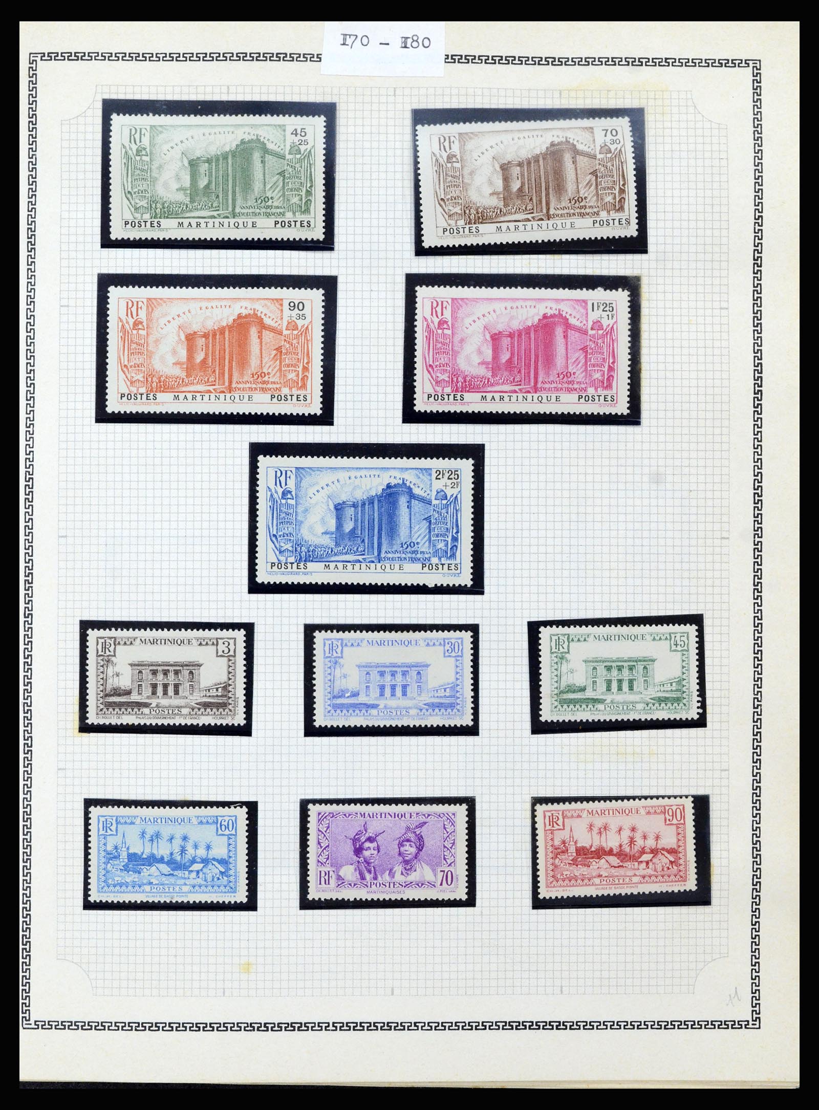 37175 262 - Postzegelverzameling 37175 Franse koloniën 1880-1974.