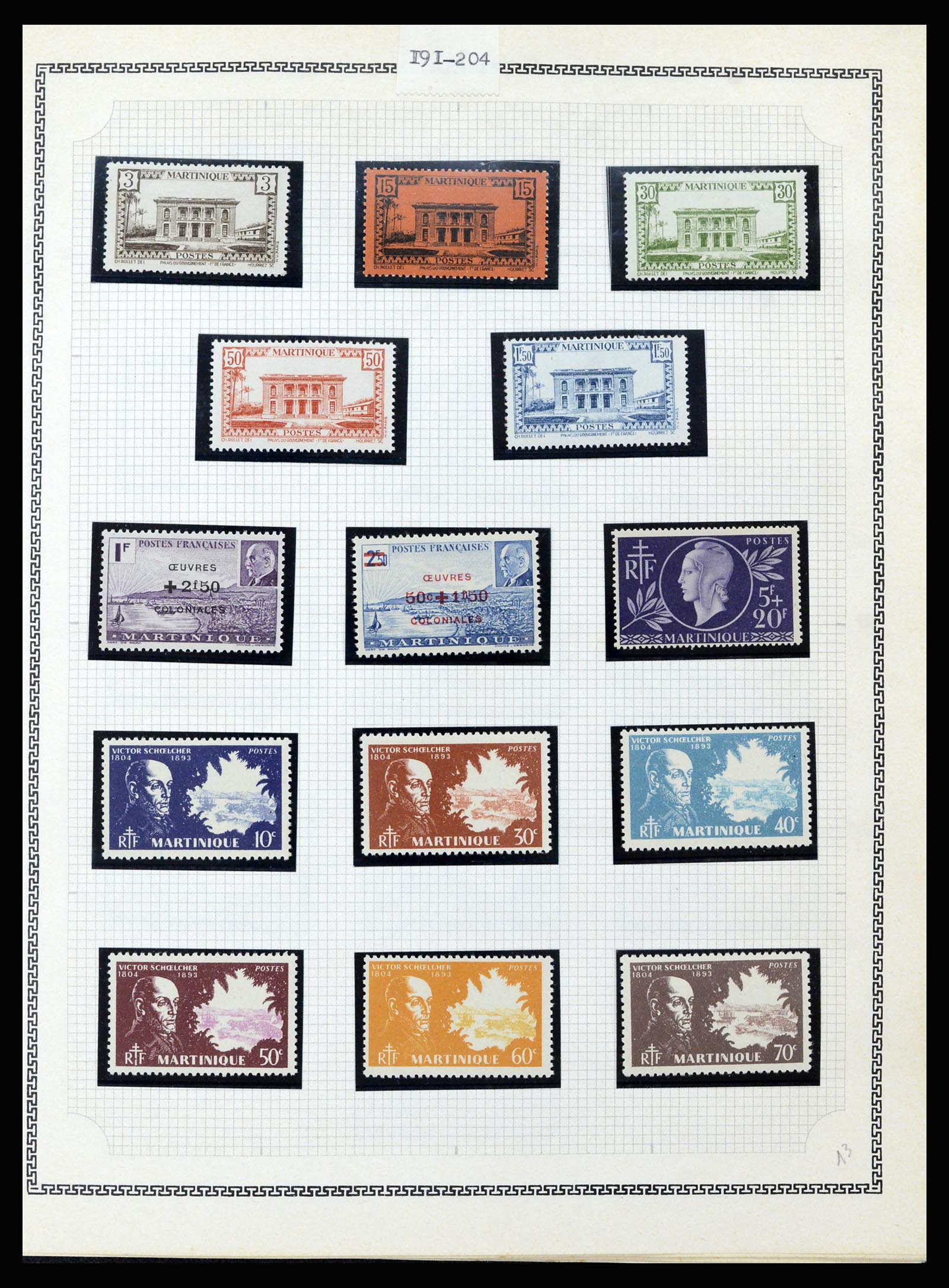 37175 264 - Postzegelverzameling 37175 Franse koloniën 1880-1974.
