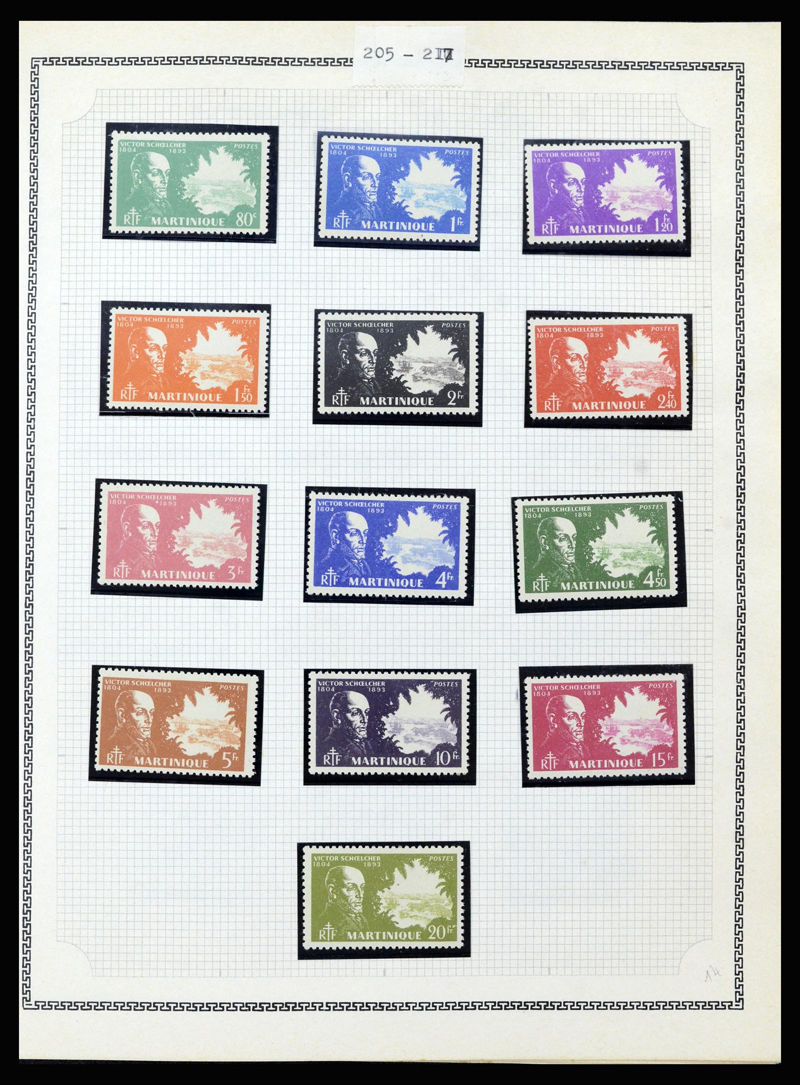 37175 265 - Postzegelverzameling 37175 Franse koloniën 1880-1974.