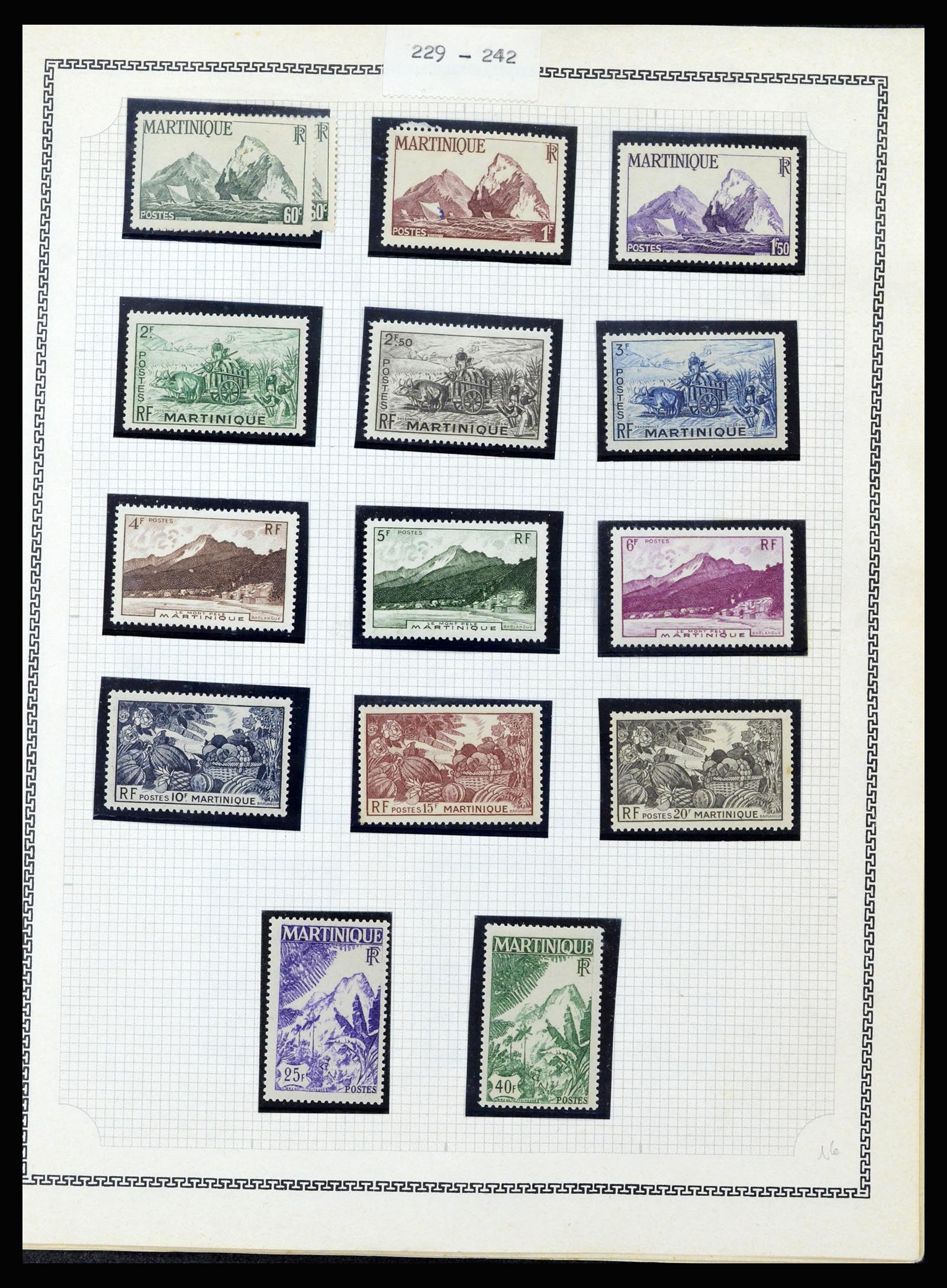 37175 267 - Postzegelverzameling 37175 Franse koloniën 1880-1974.