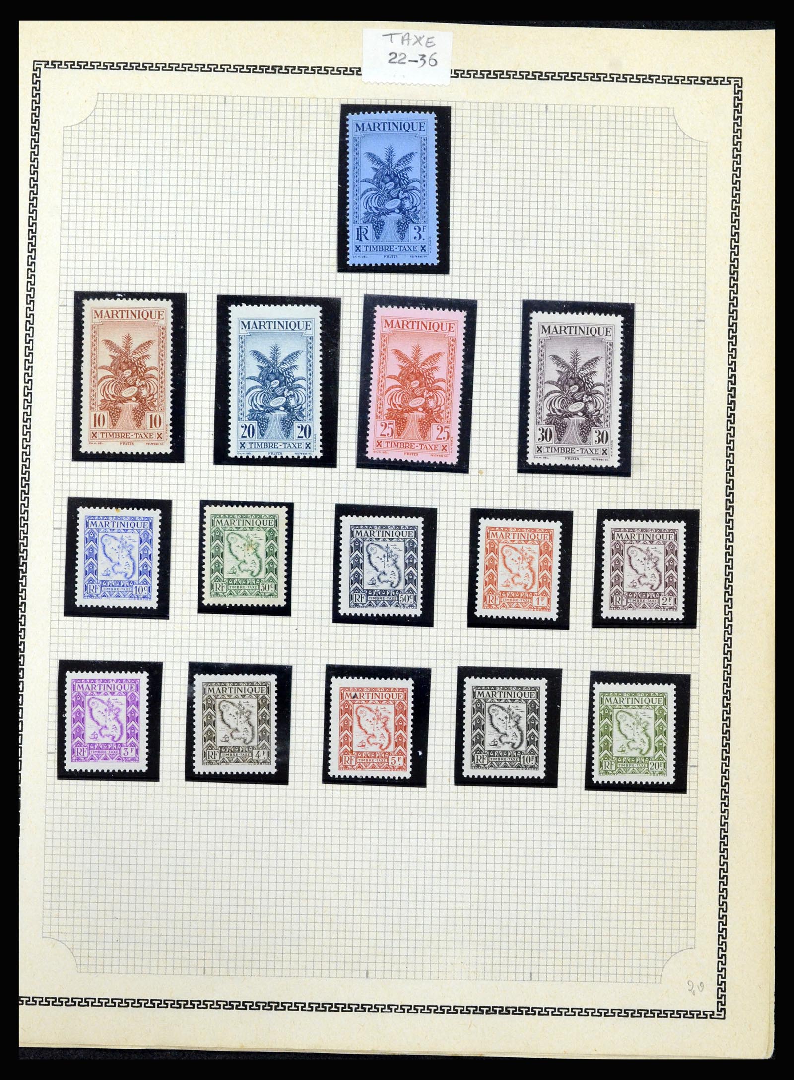 37175 269 - Postzegelverzameling 37175 Franse koloniën 1880-1974.