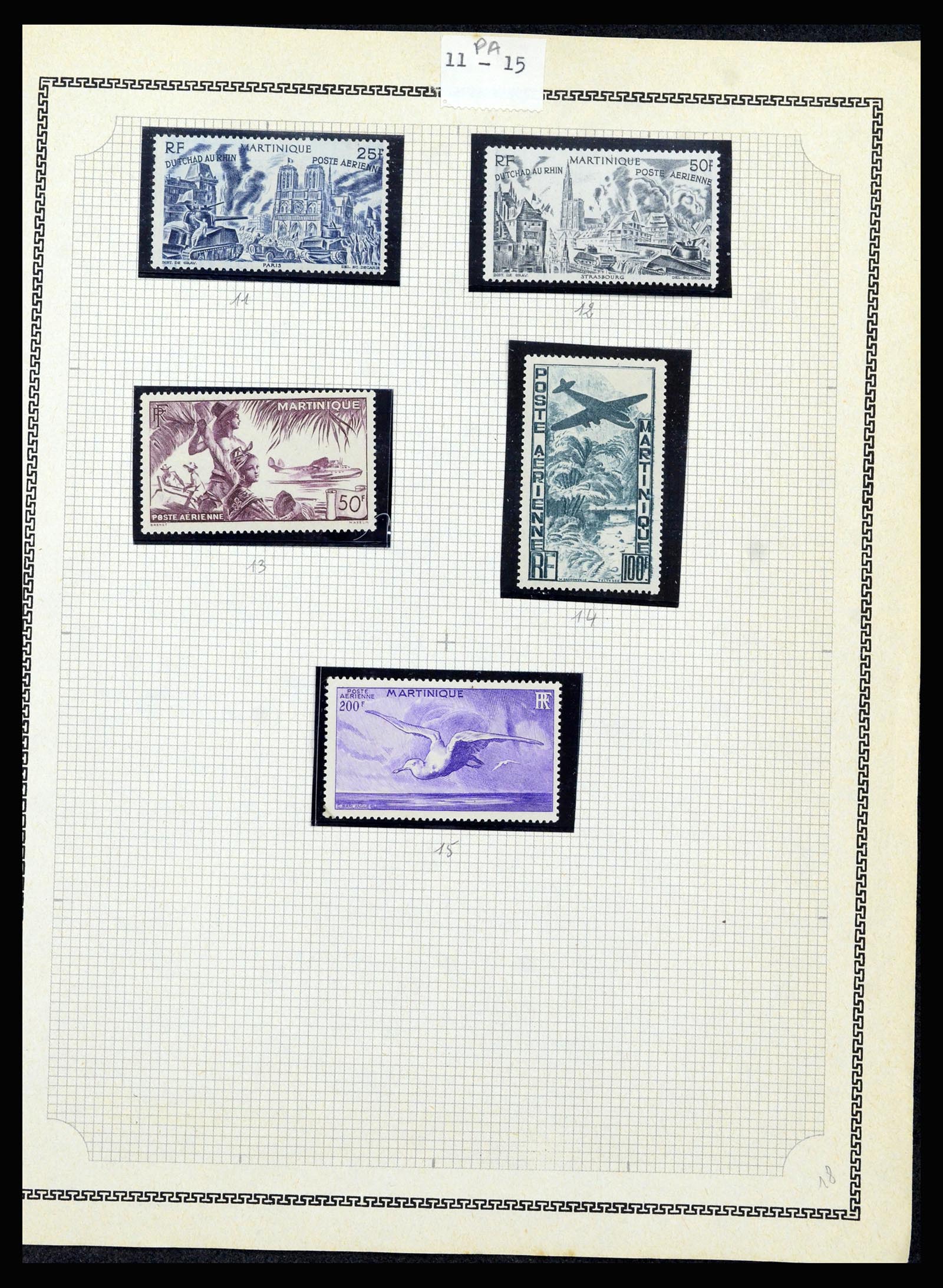37175 271 - Postzegelverzameling 37175 Franse koloniën 1880-1974.