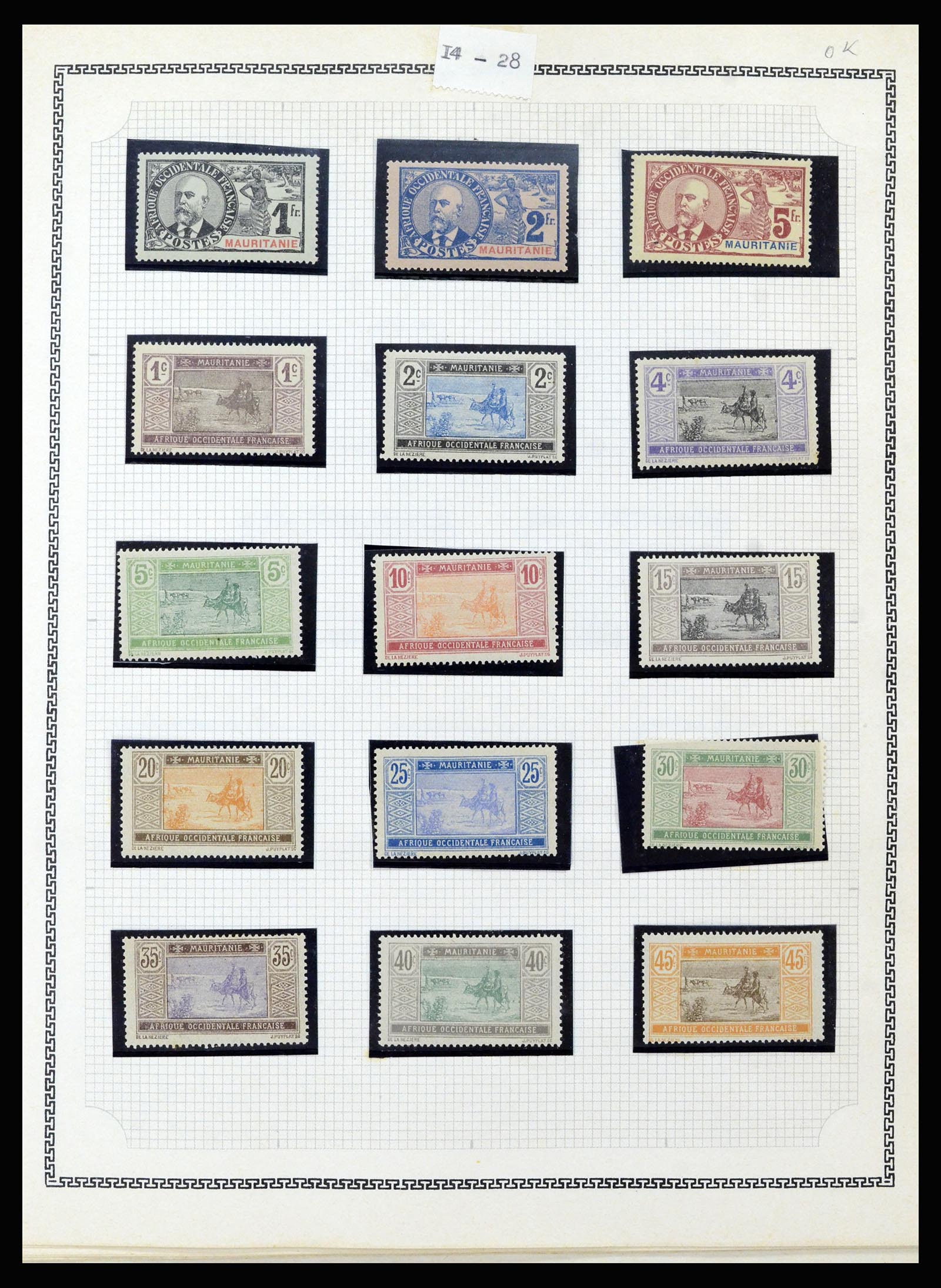 37175 273 - Postzegelverzameling 37175 Franse koloniën 1880-1974.